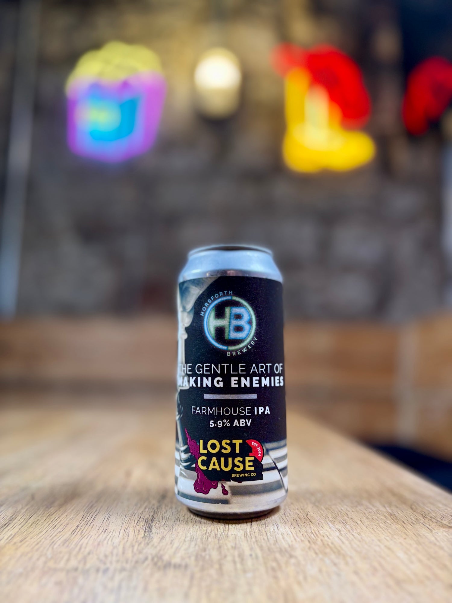 The Gentle Art of Making Enemies - 5.9% Farmhouse IPA - Horsforth Brewery - 440ml Can