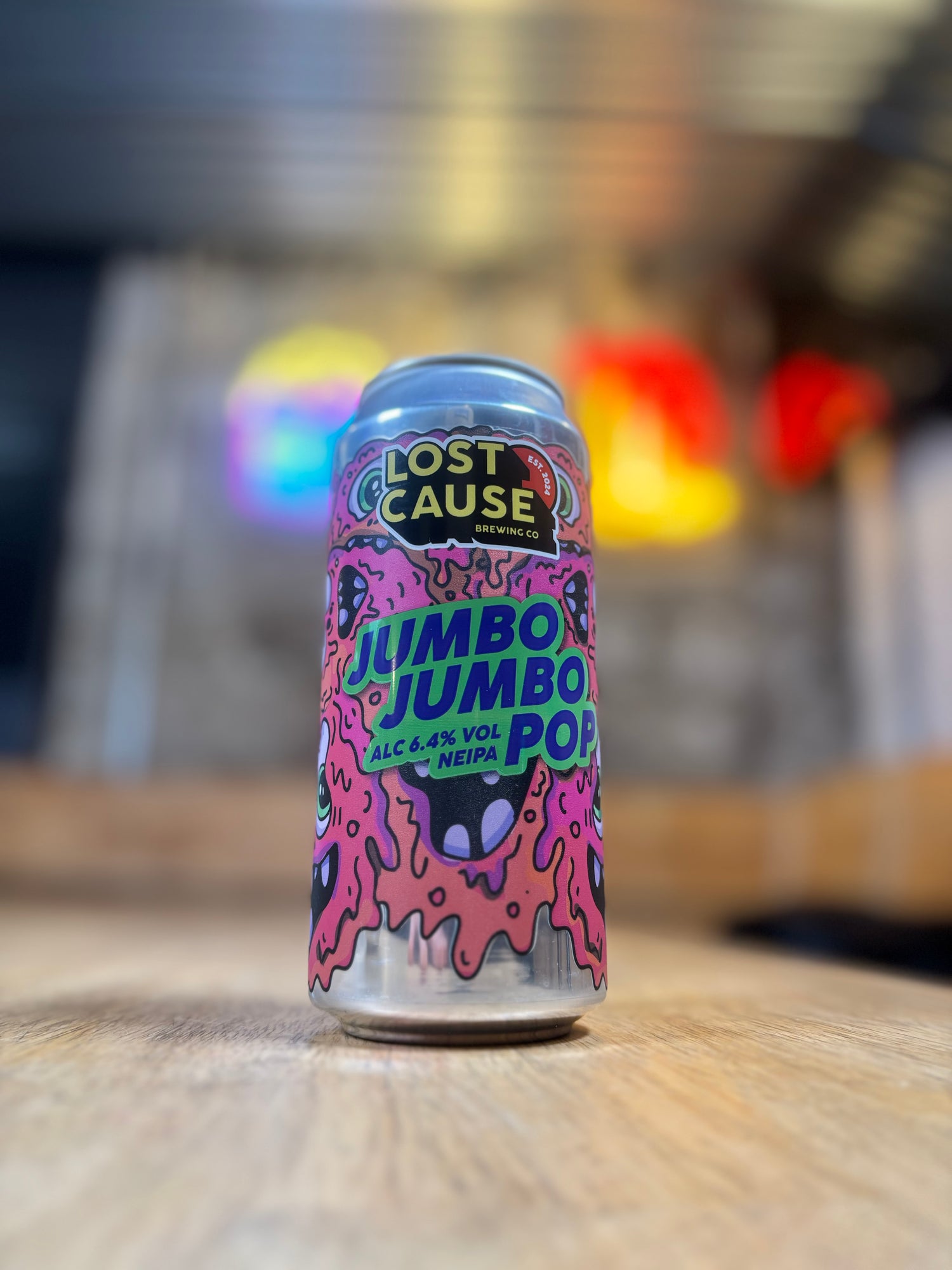 Jumbo Jumbo Pop - 6.4% NEIPA - Lost Cause Brewing Co - 440ml can