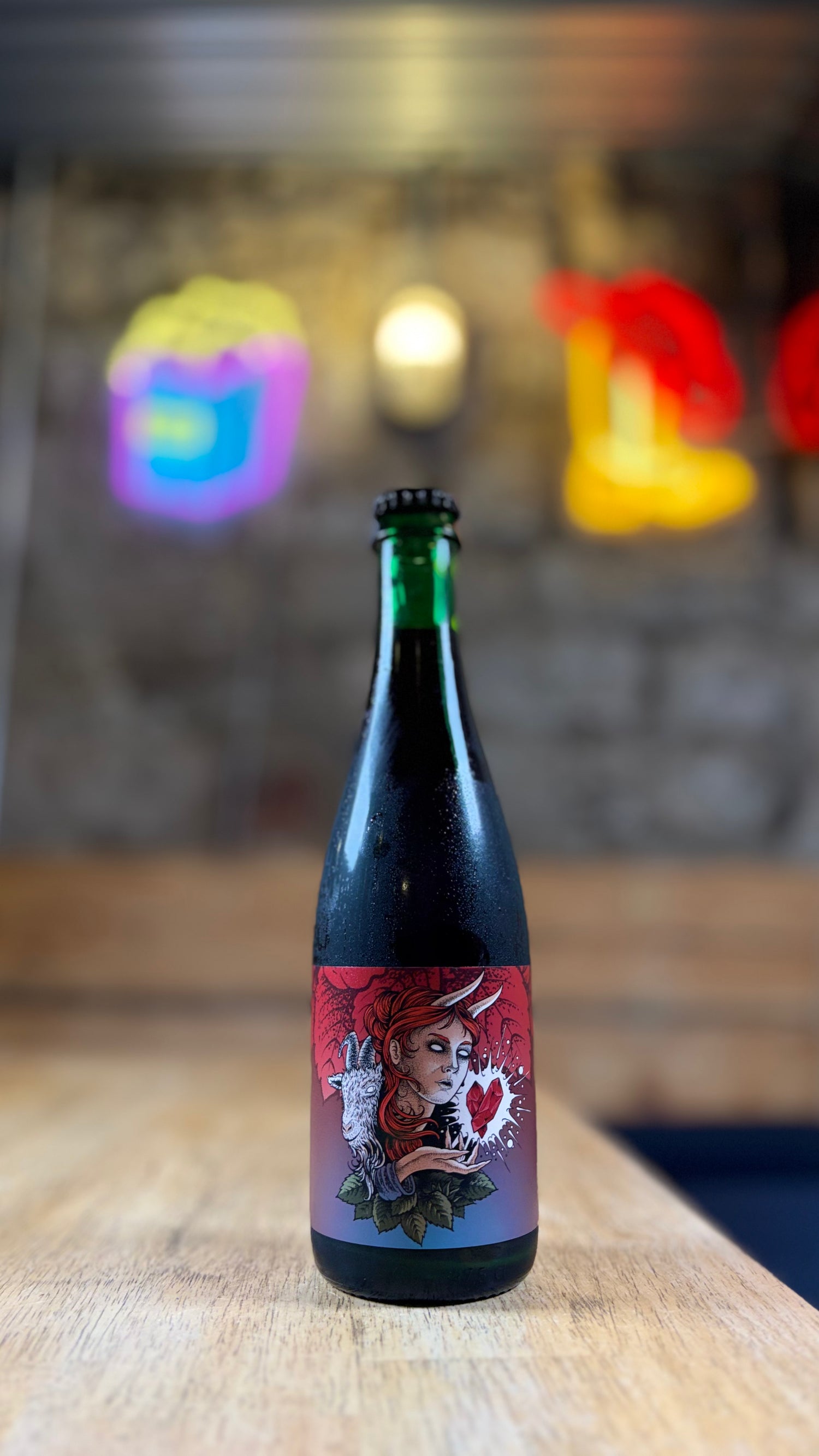 Goat Witch - 7.1% Barrel Aged Flanders Red With Tayberry - Holy Goat Brewing - 375ml Bottle