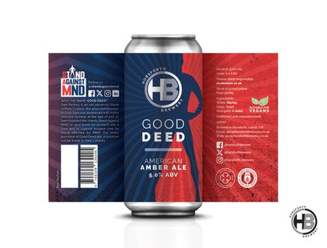 Good Deed - 4.2% American Amber Ale - Horsforth Brewery - 440ml Can