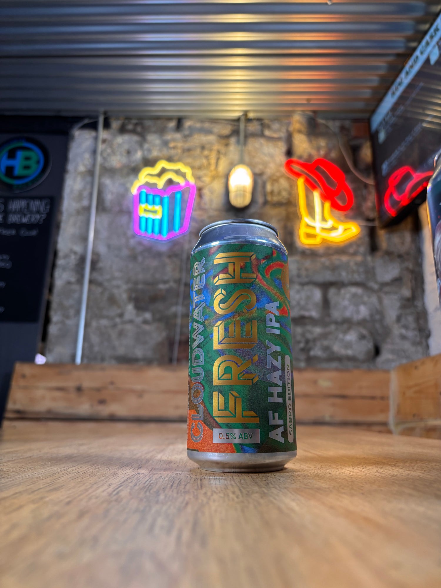 Fresh: Sabro Edition - 0.5% IPA - Cloudwater - 440ml can