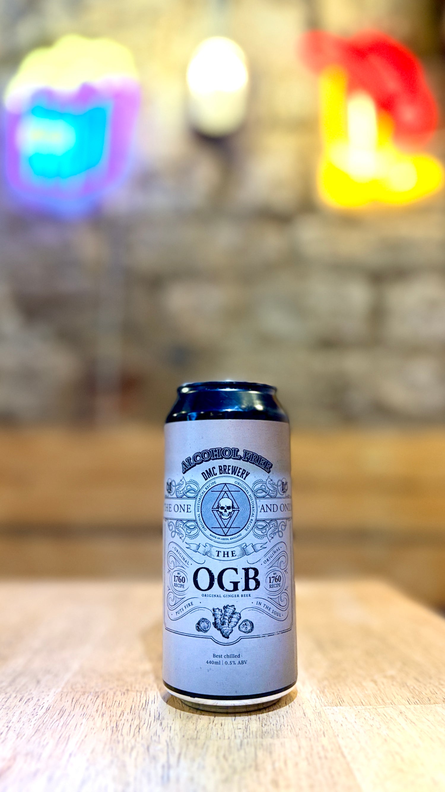 AF OGB - 0.5% Ginger Beer - DMC - 440ml can