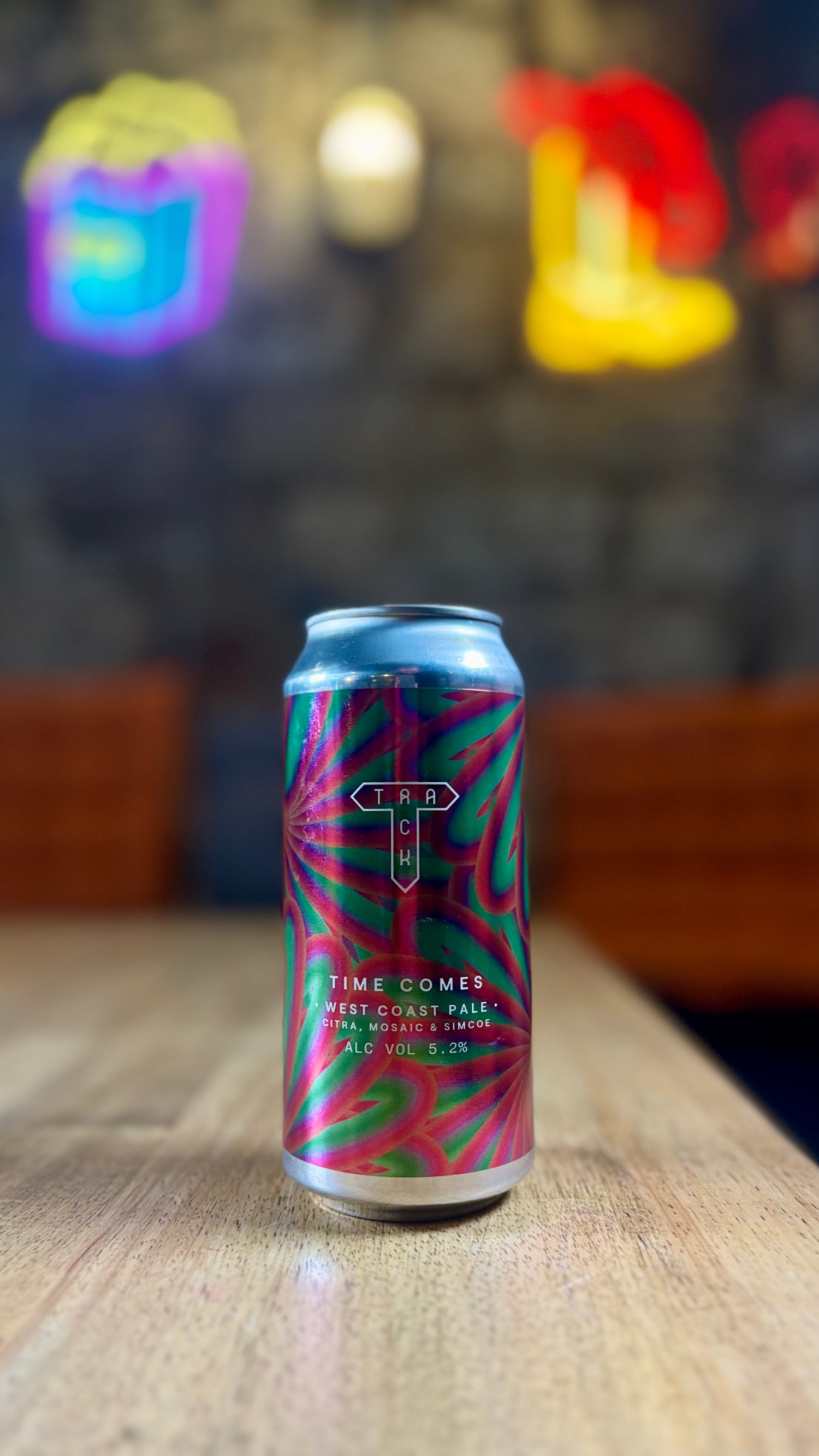 Time Comes - 5.2% West Coast Pale - Track Brewing Co - 440ml can