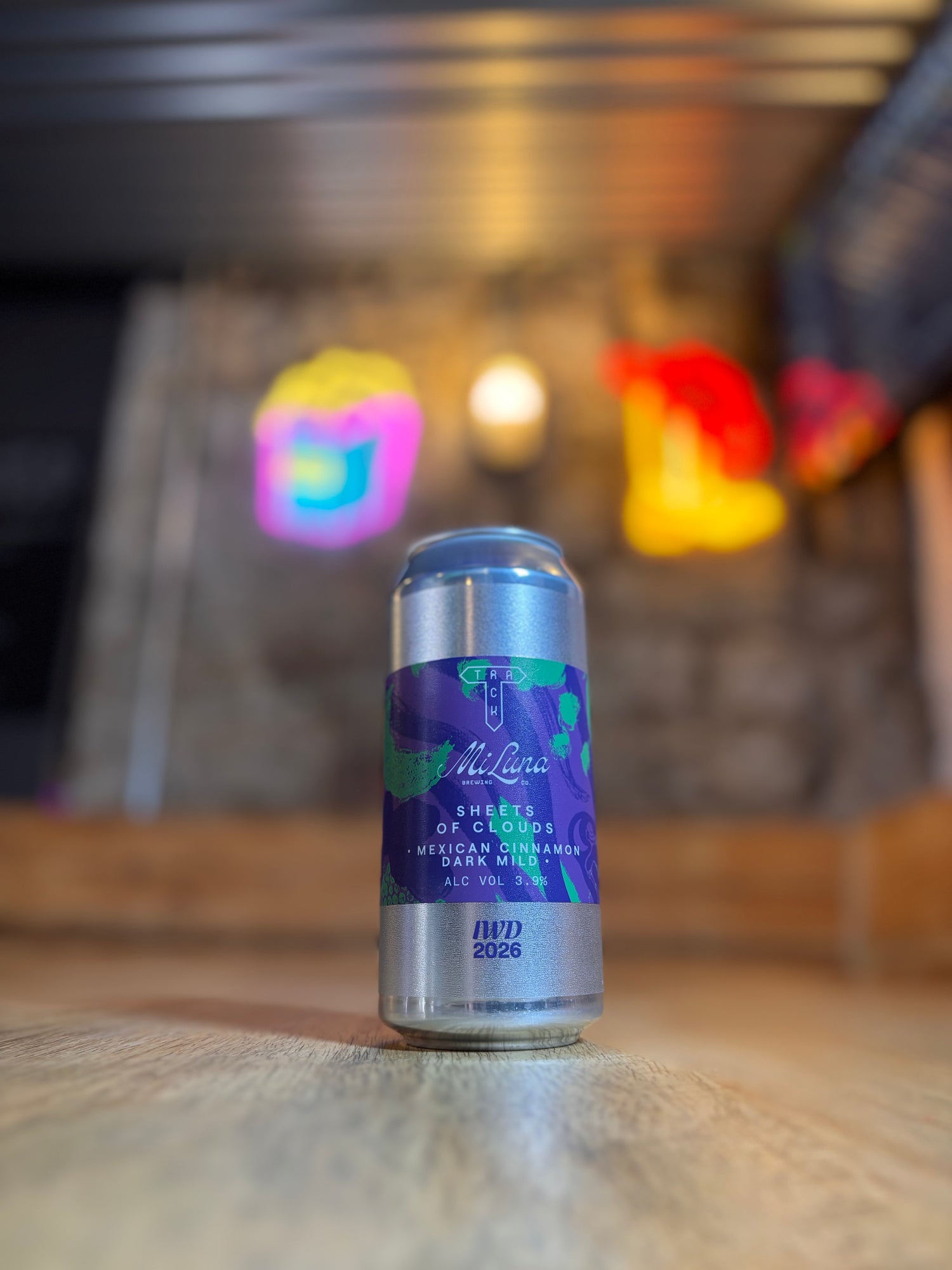 Sheets Of Clouds - 3.9% Mexican Cinnamon Dark Mild - Track - 440ml Can