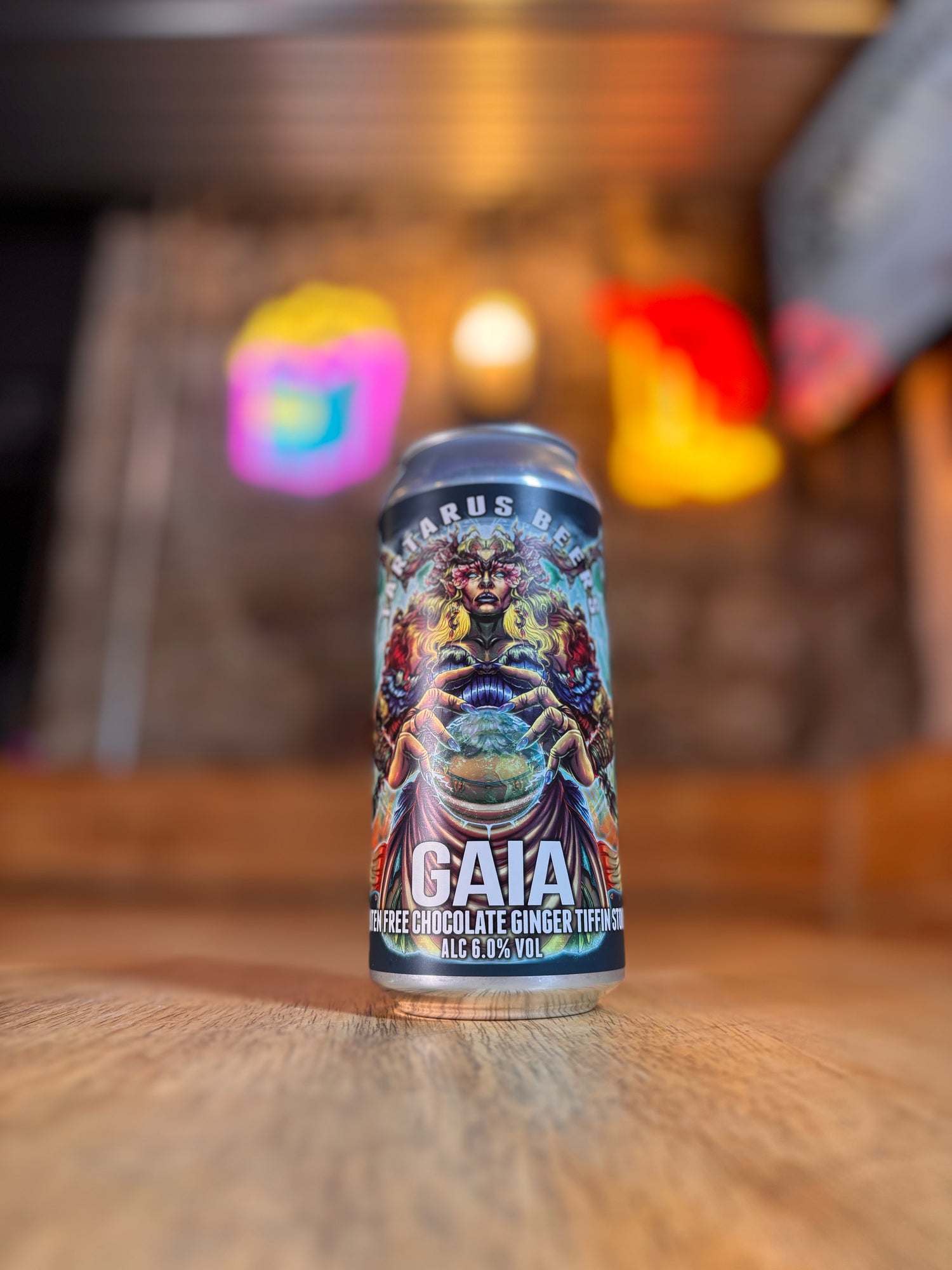 Gaia - 6% Chocolate Ginger Tiffin Stout - Tartarus - 440ml can
