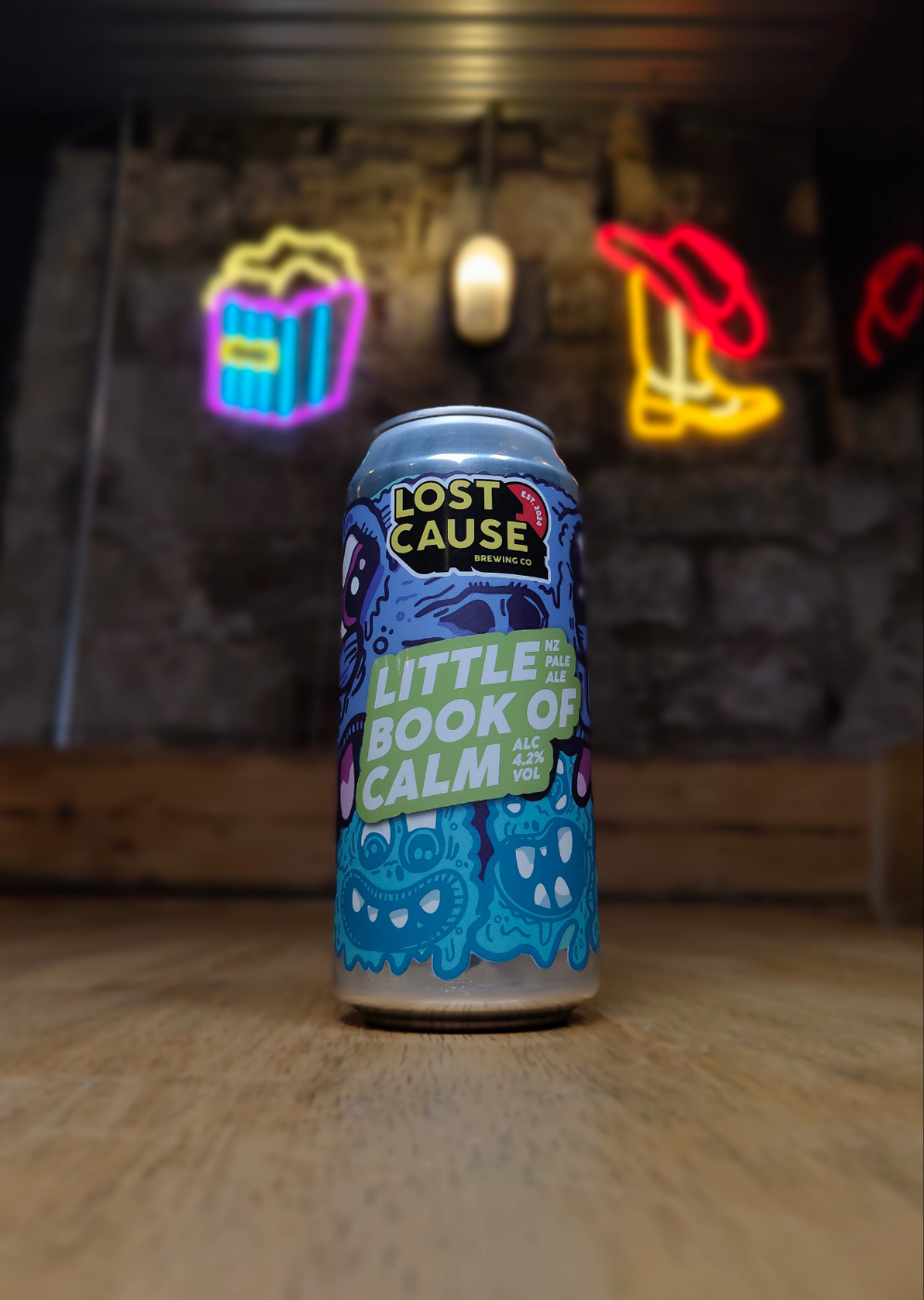 Little Book Of Calm - 4.2% NZ Pale - Lost Cause Brewing Co. - 440ml can
