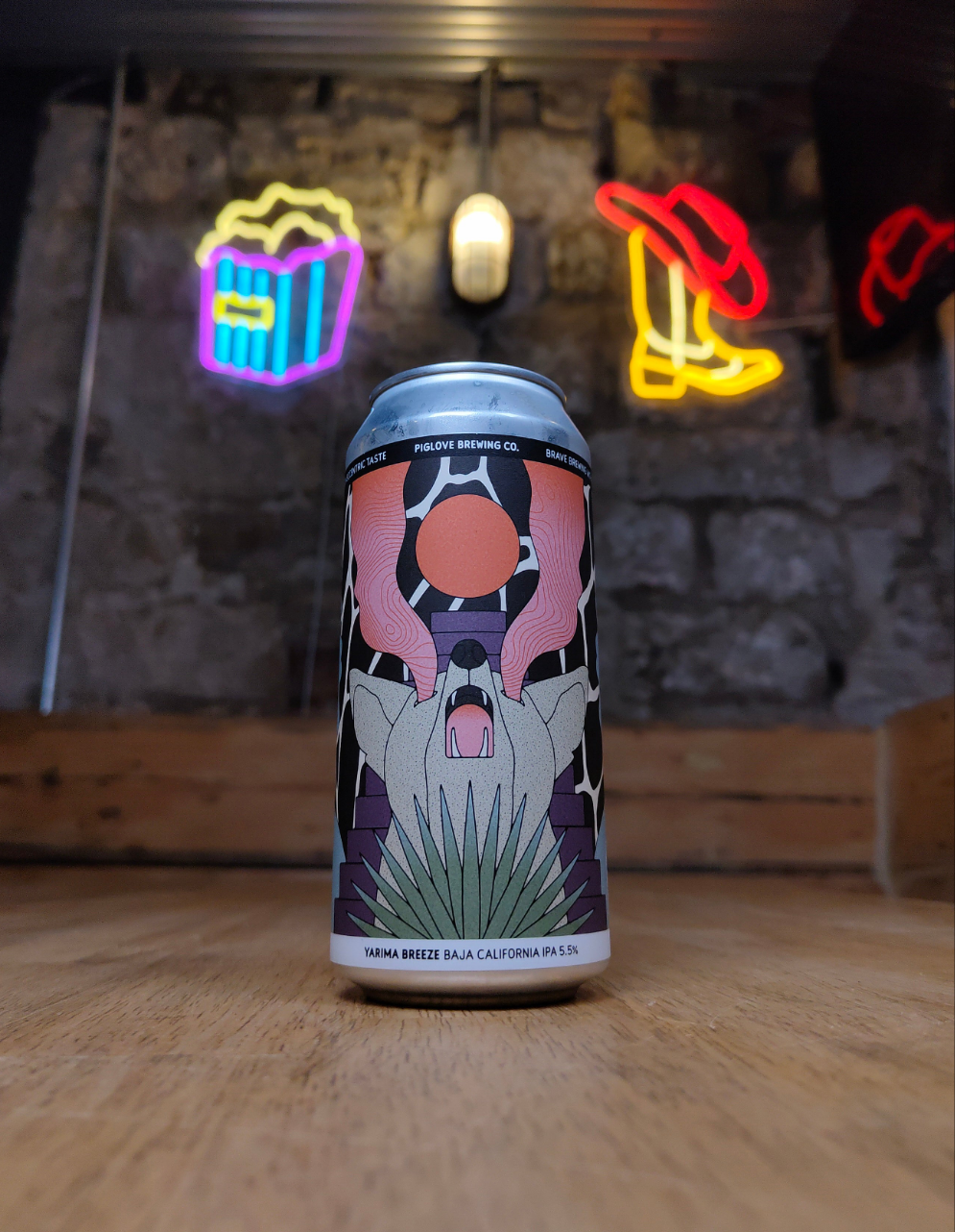 Yarima Breeze - 5.5% California IPA - PigLove Brewery - 440ml can