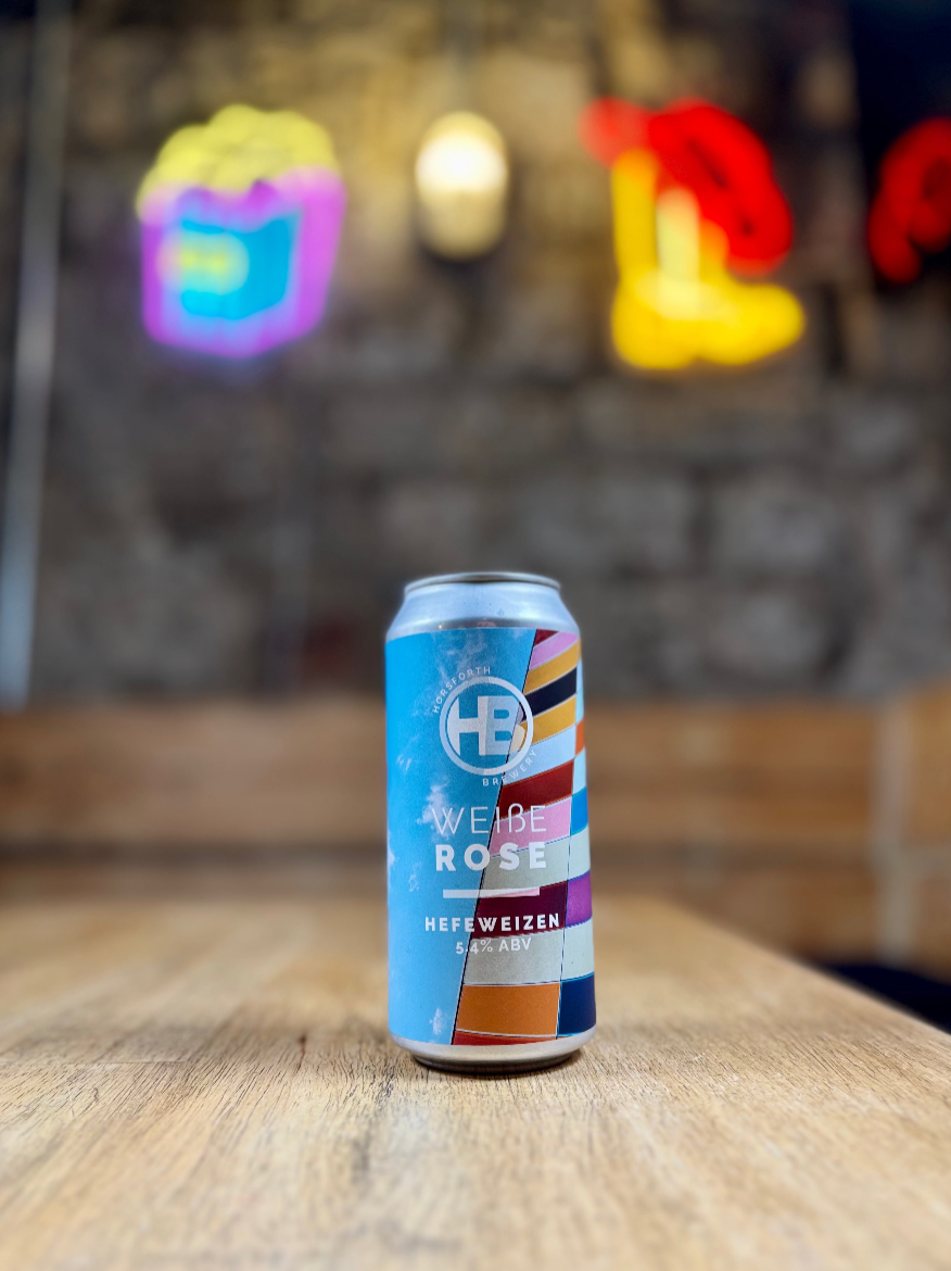 Weiße Rose - 5.4% Hefeweizen - Horsforth Brewery - 440ml Can