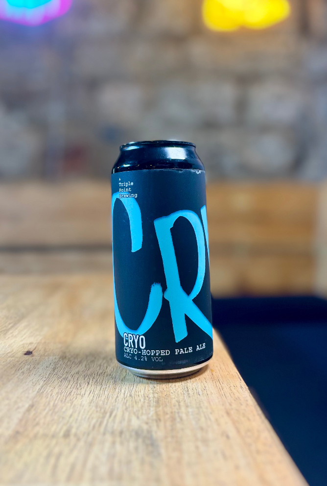 Cryo - 4.2% Cryo-Hopped Pale Ale - Triple Point Brewing - 440ml can