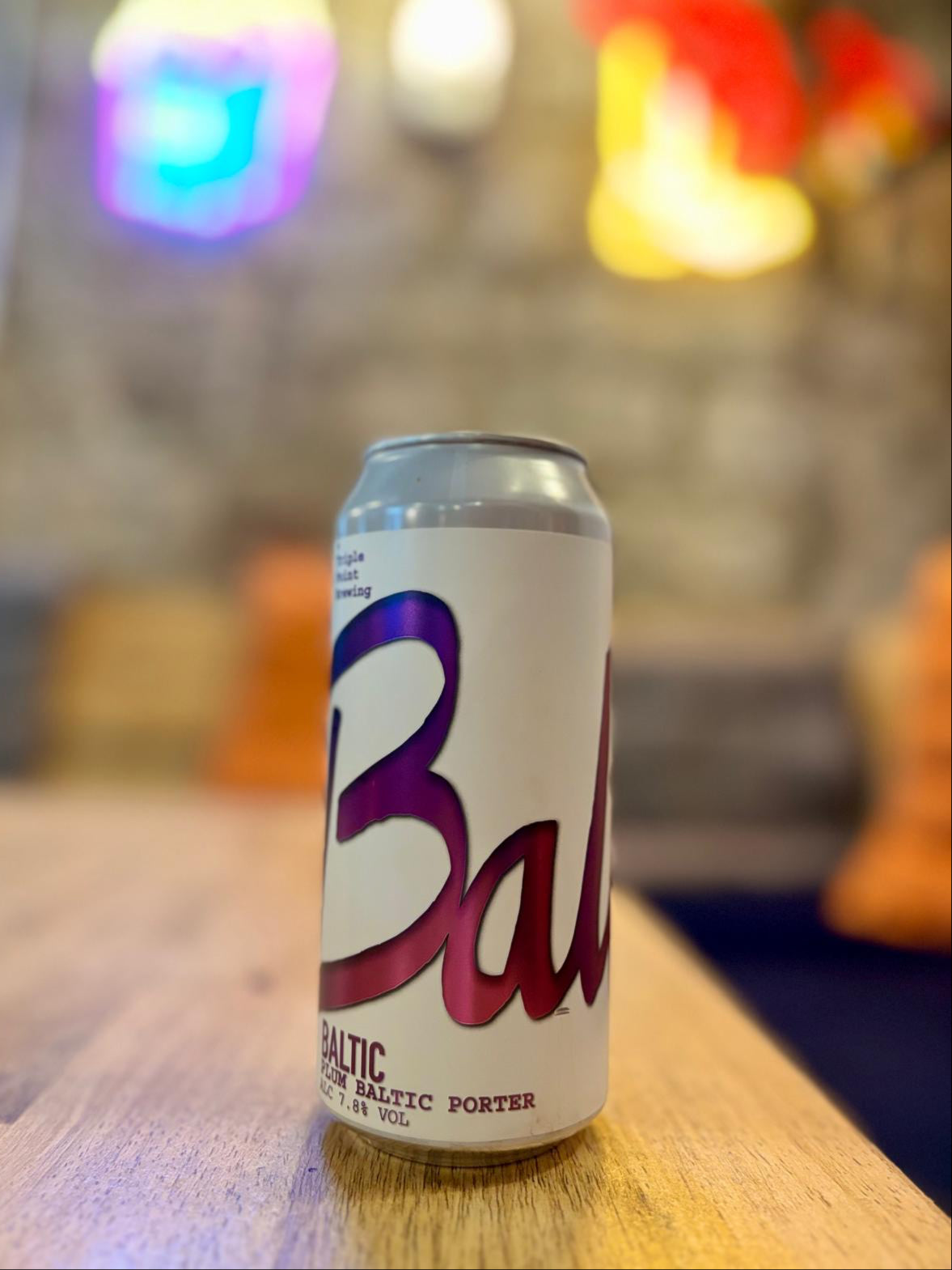 Baltic - 7.8% Baltic Plum Porter - Triple Point Brewing - 440ml can