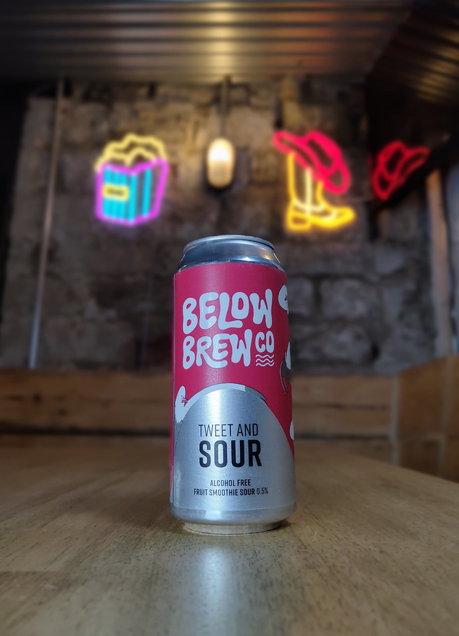 Tweet And Sour - 0.5% Fruit Smoothie Sour - Below Brew Co - 440ml Can