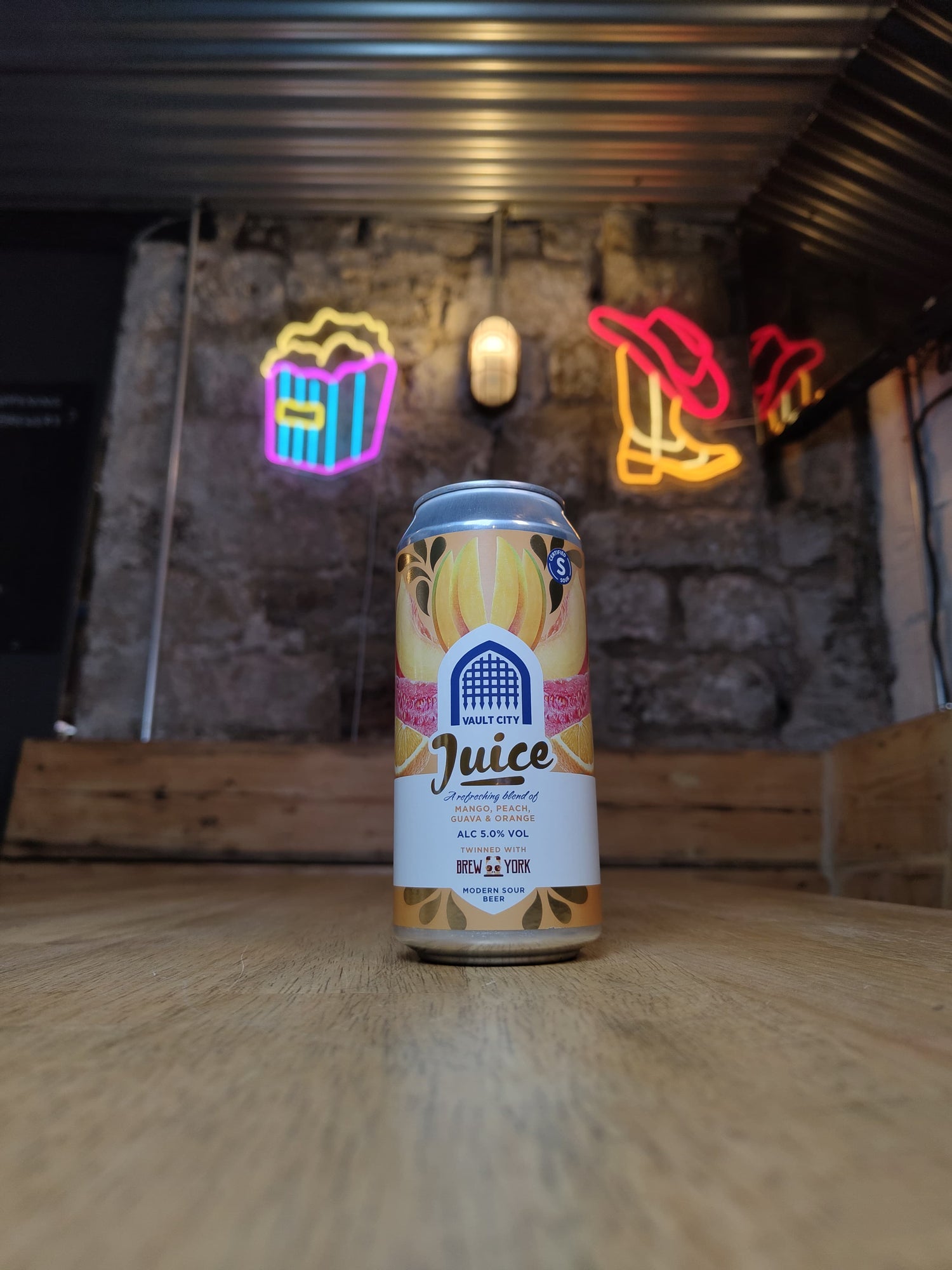 Juice - 5% Breakfast Juice Sour - Vault City X Brew York - 440ml can