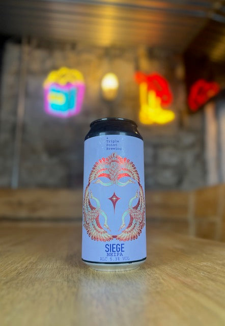 Siege - 5.3% NEIPA - Triple Point Brewing - 440ml can