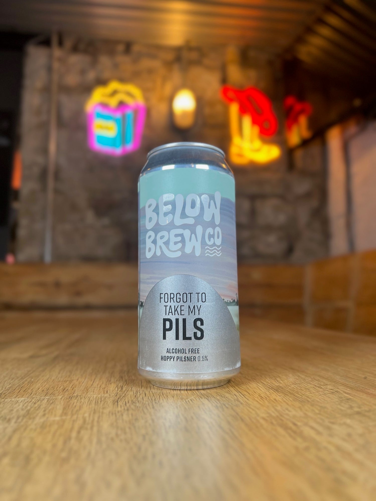 Forgot To Take My Pils - 0.5% Pilsner - Below Brew Co - 440ml Can