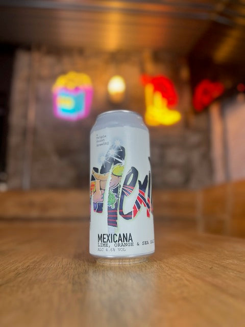 Mexicana - 4.6% Mexican Style Lager - Triple Point Brewing - 440ml can