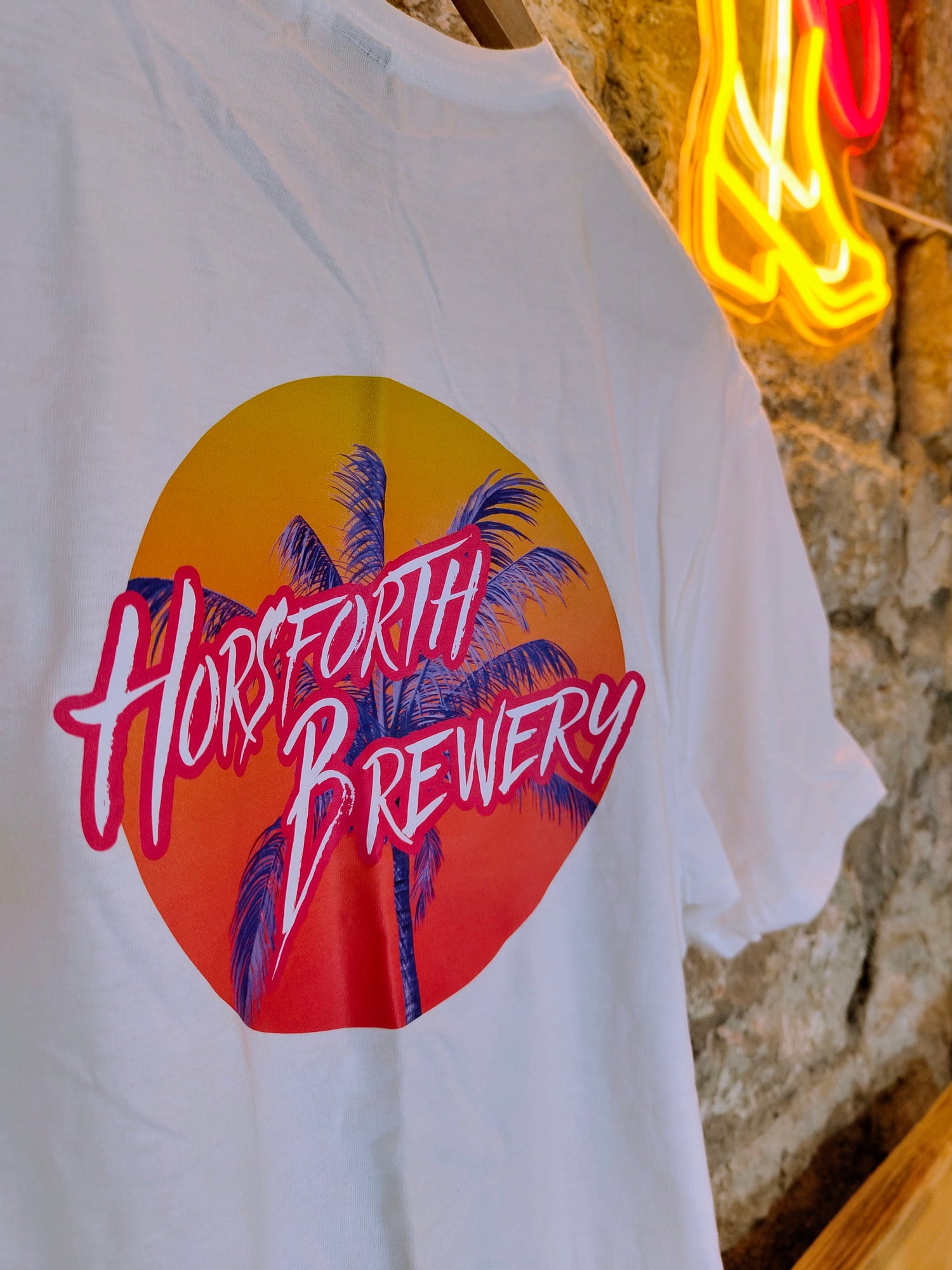 Horsforth Brewery Vice T-Shirt - White