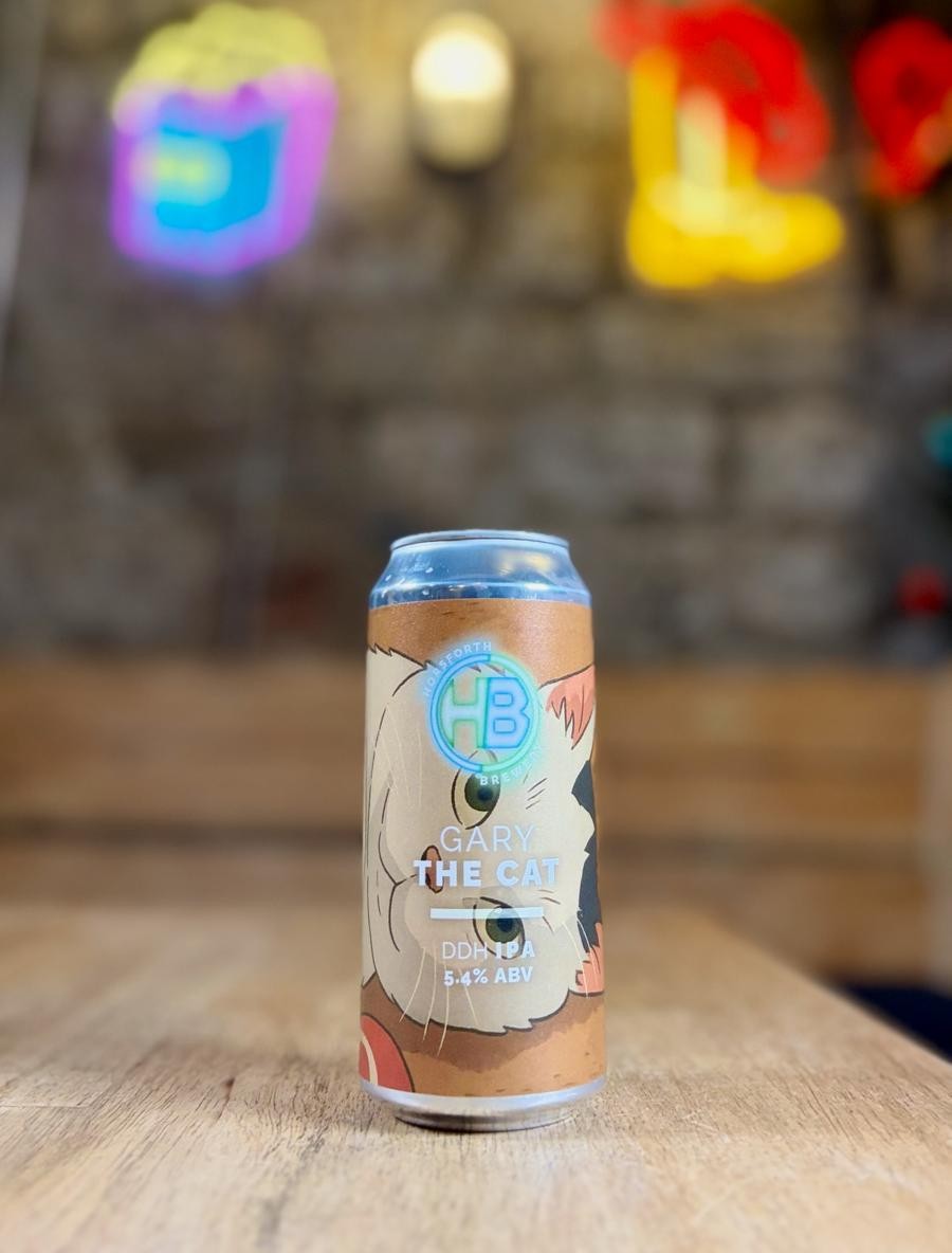 Gary The Cat - 5.4% DDH IPA - Horsforth Brewery - 440ml Can