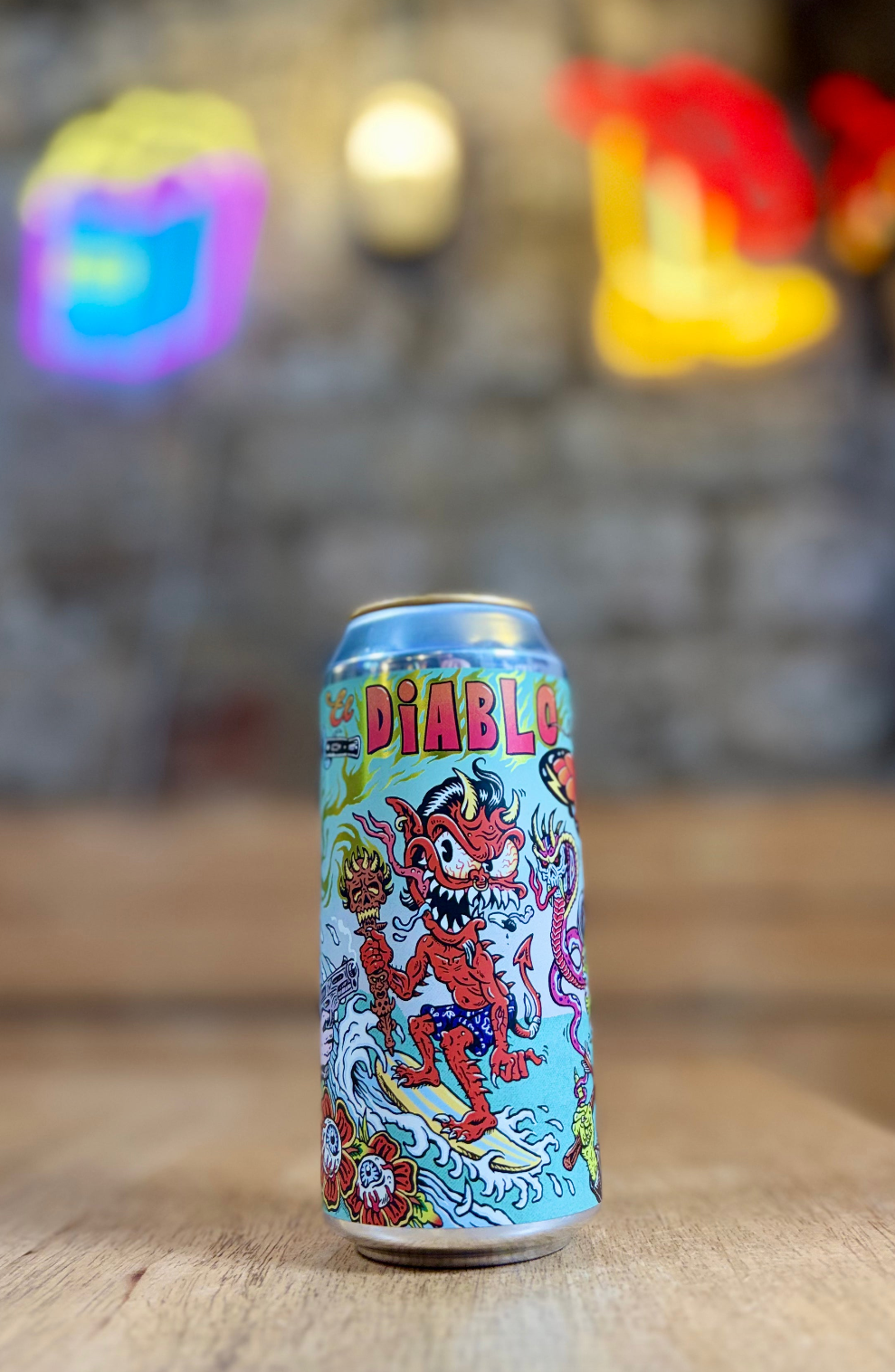 Bobbi Abbey 7 El Diablo - 7.2% DDH IPA - Northern Monk - 440ml Can