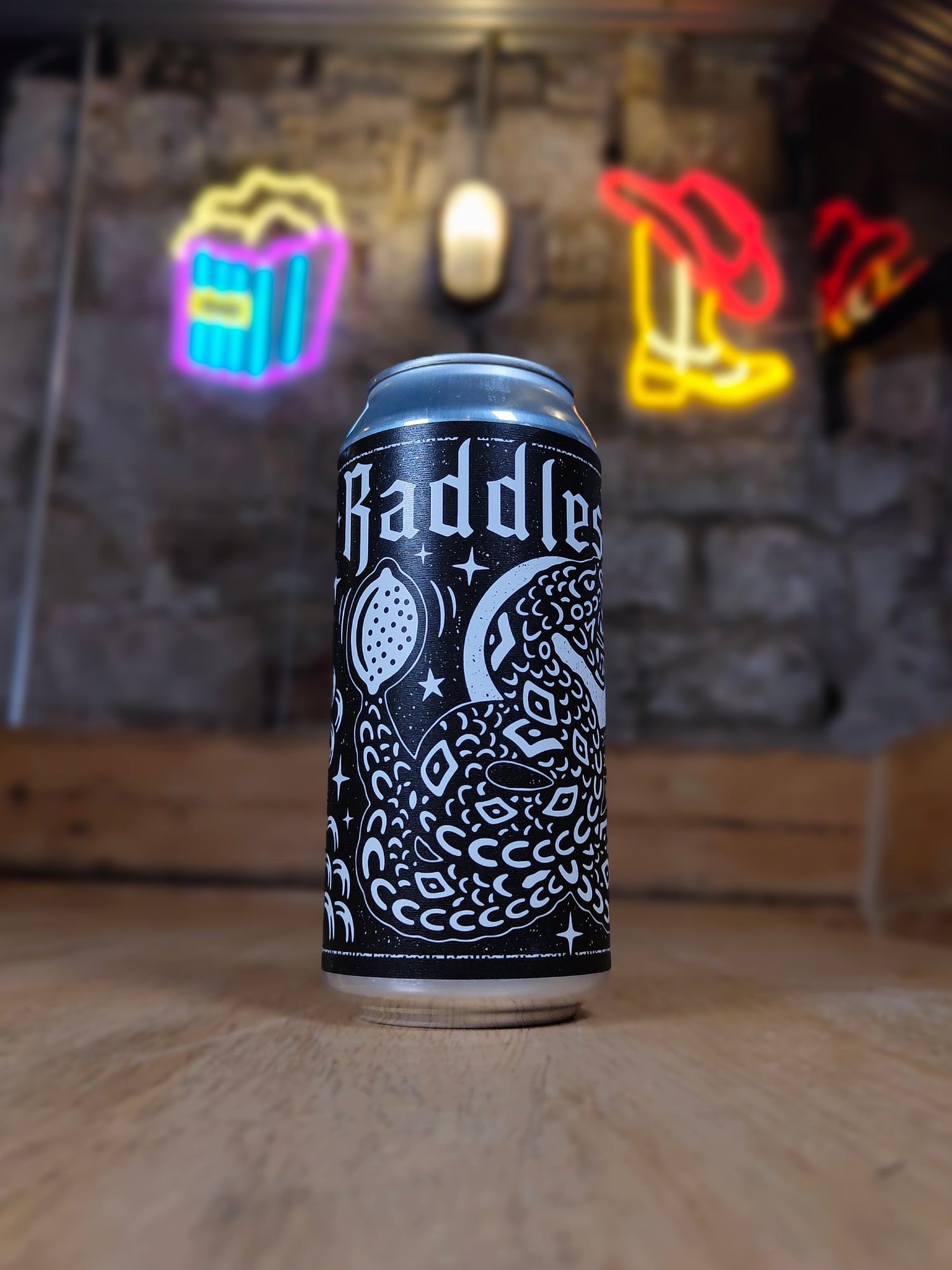 Raddlesnake Lemon - 2.8% Radler - Black Iris - 440ml Can