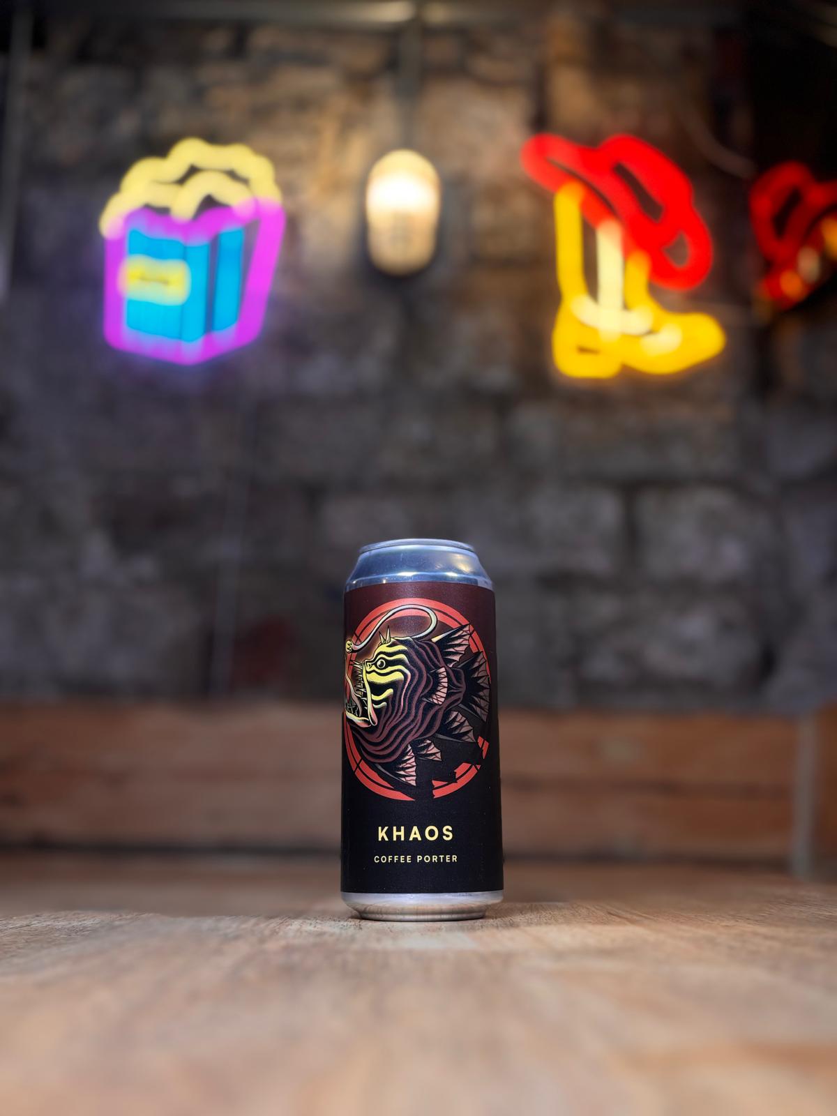 Khaos - 5.6% Coffee Porter - Otherworld - 440ml Can