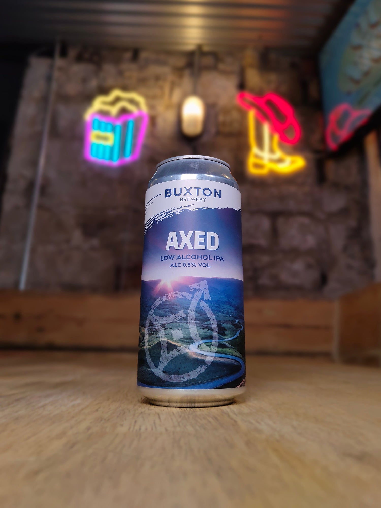Axed - 0.5% IPA - Buxton Brewery - 440ml Can
