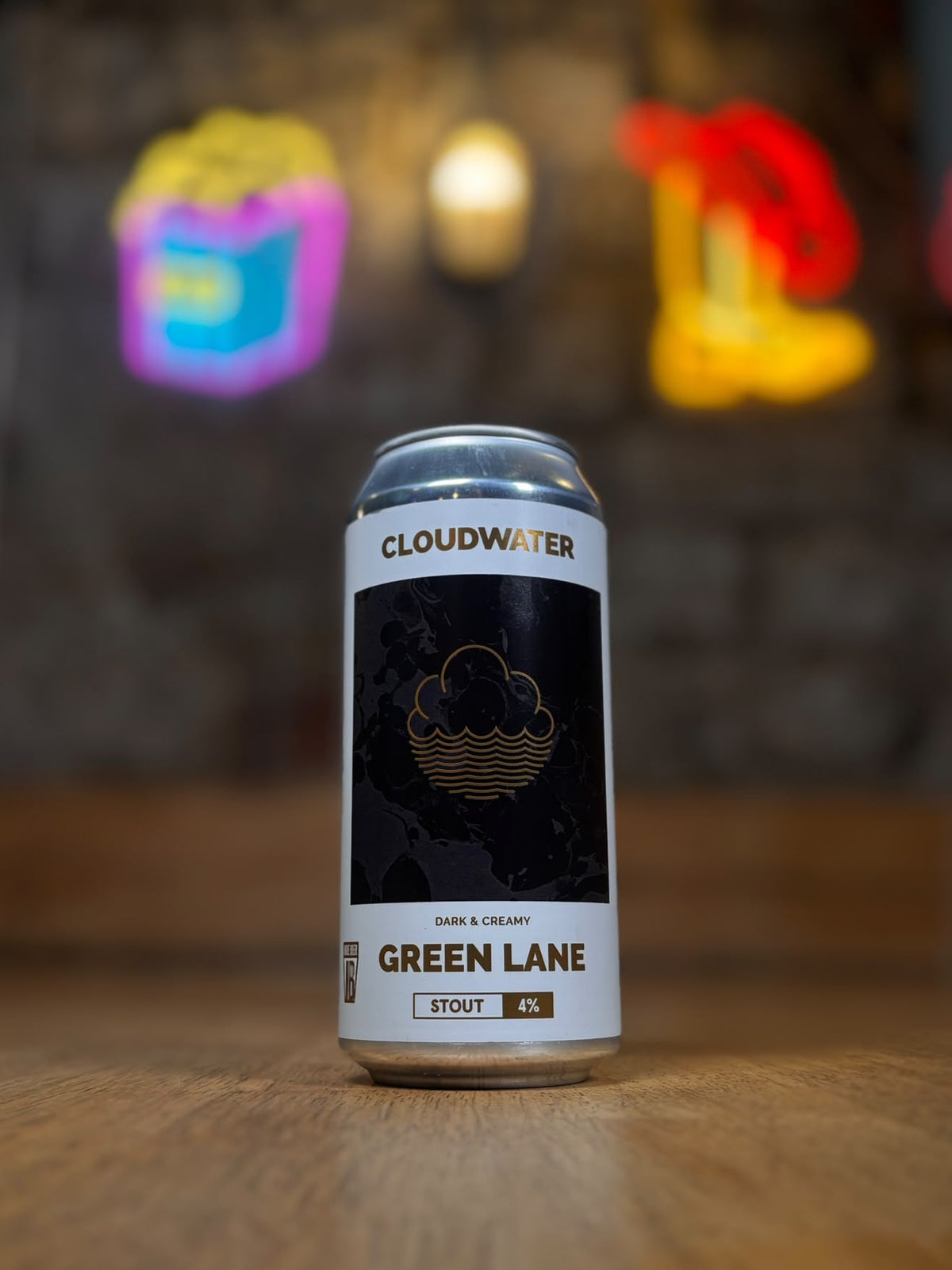 Green Lane - 4% Stout - Cloudwater - 440ml Can