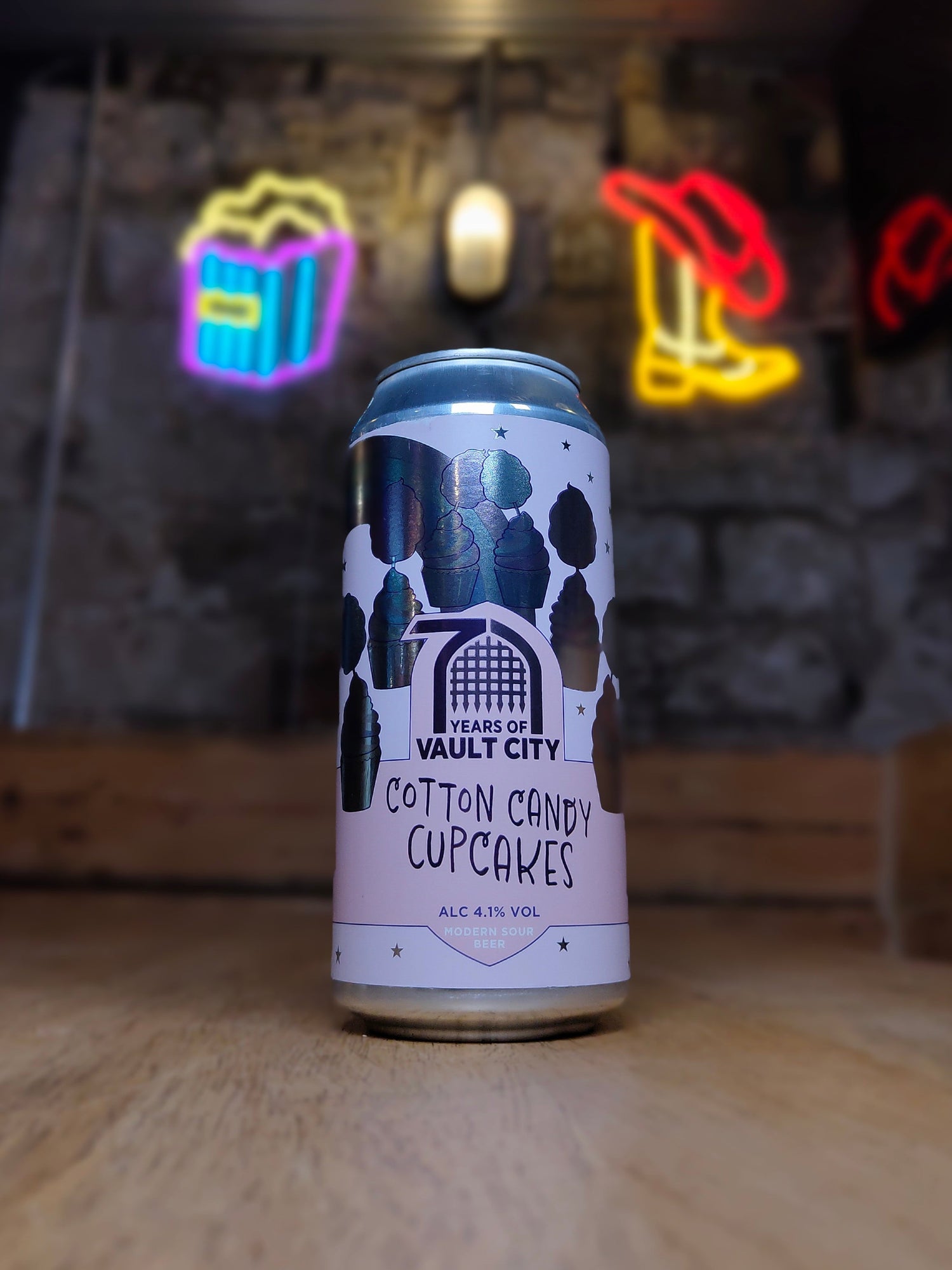 Cotton Candy Cupcakes - 4.1% Modern Sour - Vault City - 440ml Can