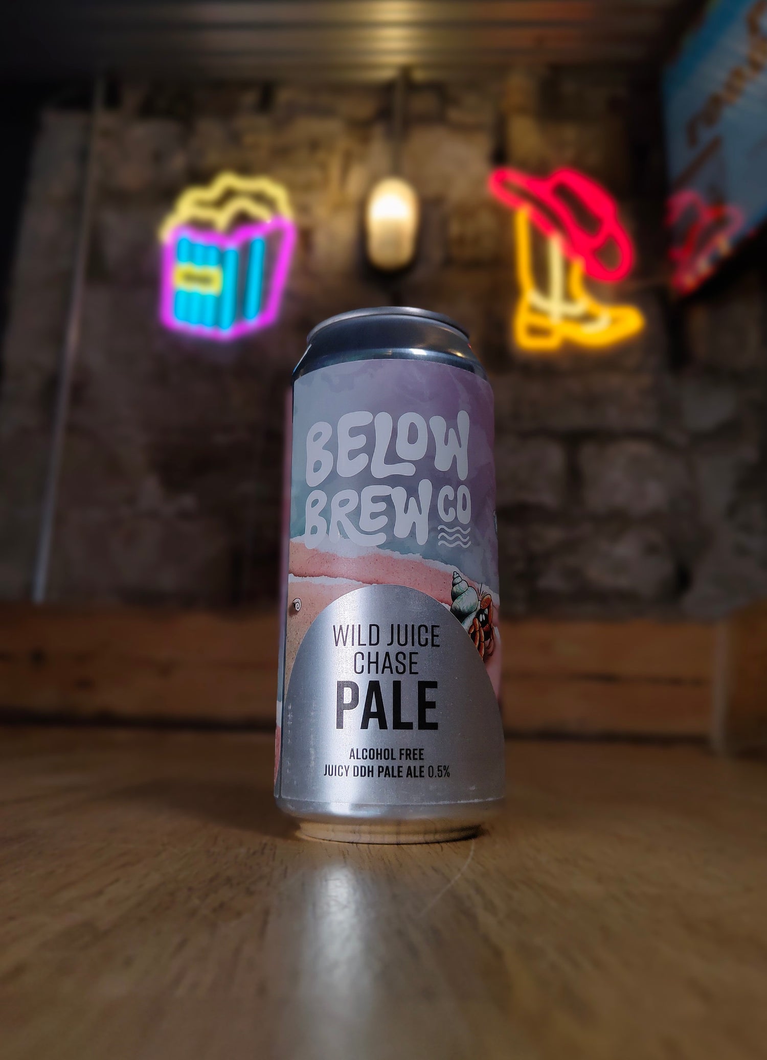 Wild Juice Chase - 0.5% Pale Ale - Below Brew Co - 440ml Can