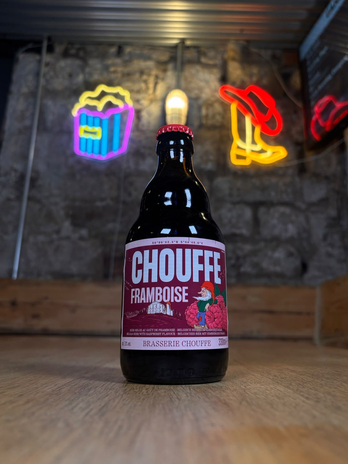 Framboise - 7% Raspberry Fruit Beer - Chouffe - 330ml Bottle