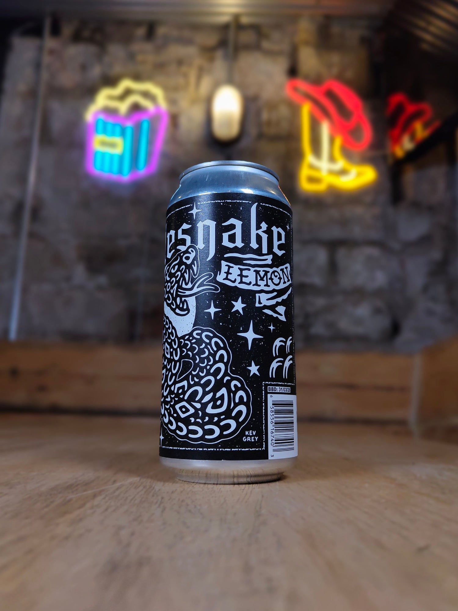 Raddlesnake Lemon - 2.8% Radler - Black Iris - 440ml Can