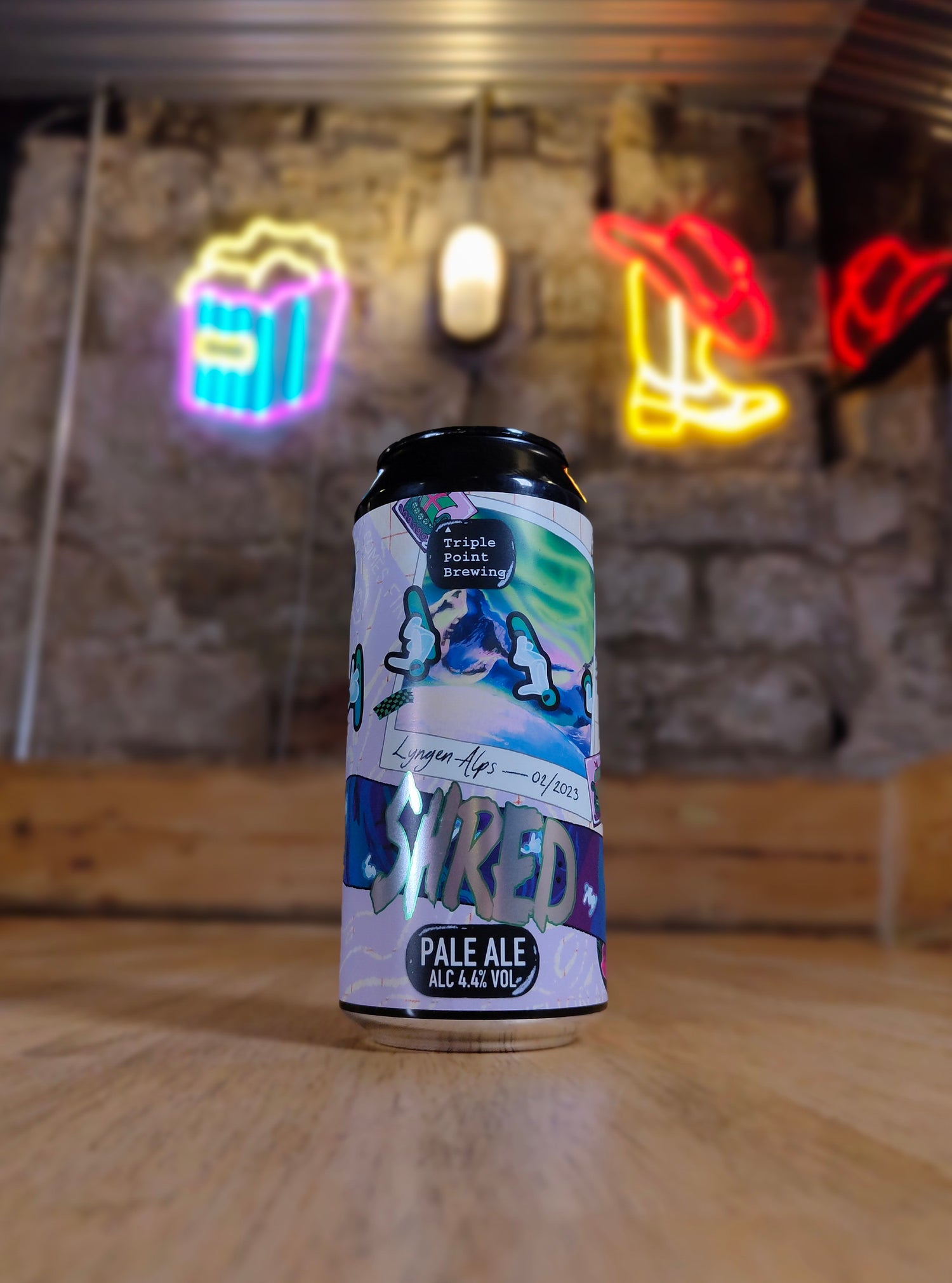 Shred - 4.4% Pale Ale - Triple Point Brewing - 440ml Can