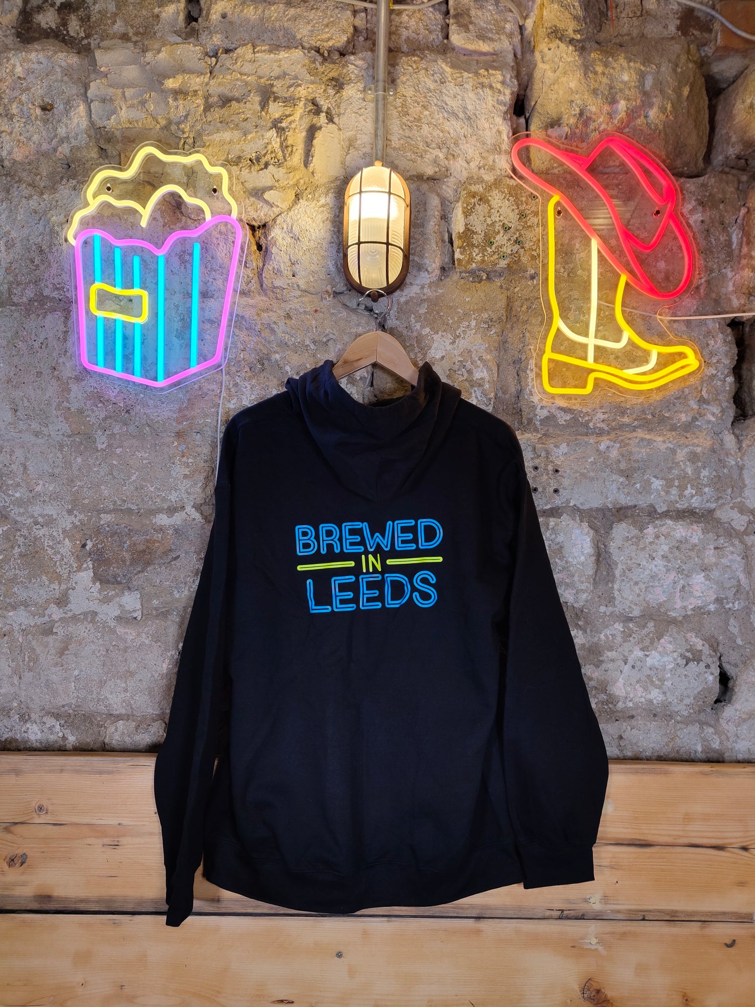 'Brewed In Leeds' Horsforth Brewery Branded Hoodie