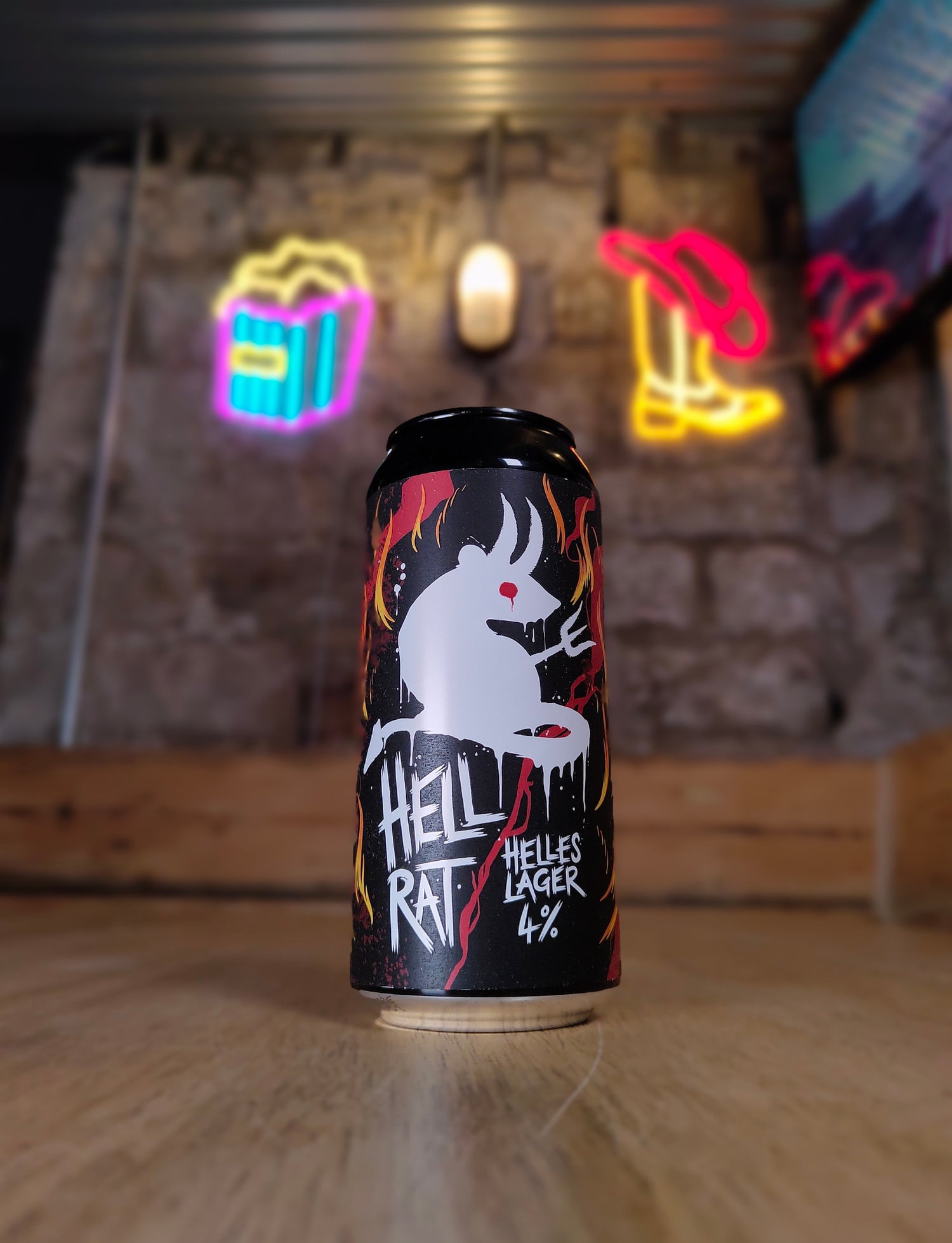 Hell Rat - 4% Helles Lager - OSSETT - 440ml Can
