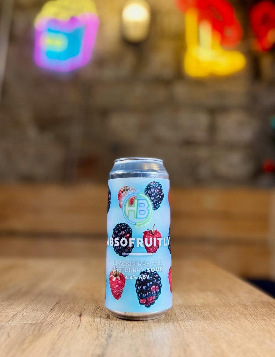 Absofruitly - 4.4% Blackberry & Raspberry Sour - Horsforth Brewery - 440ml Can