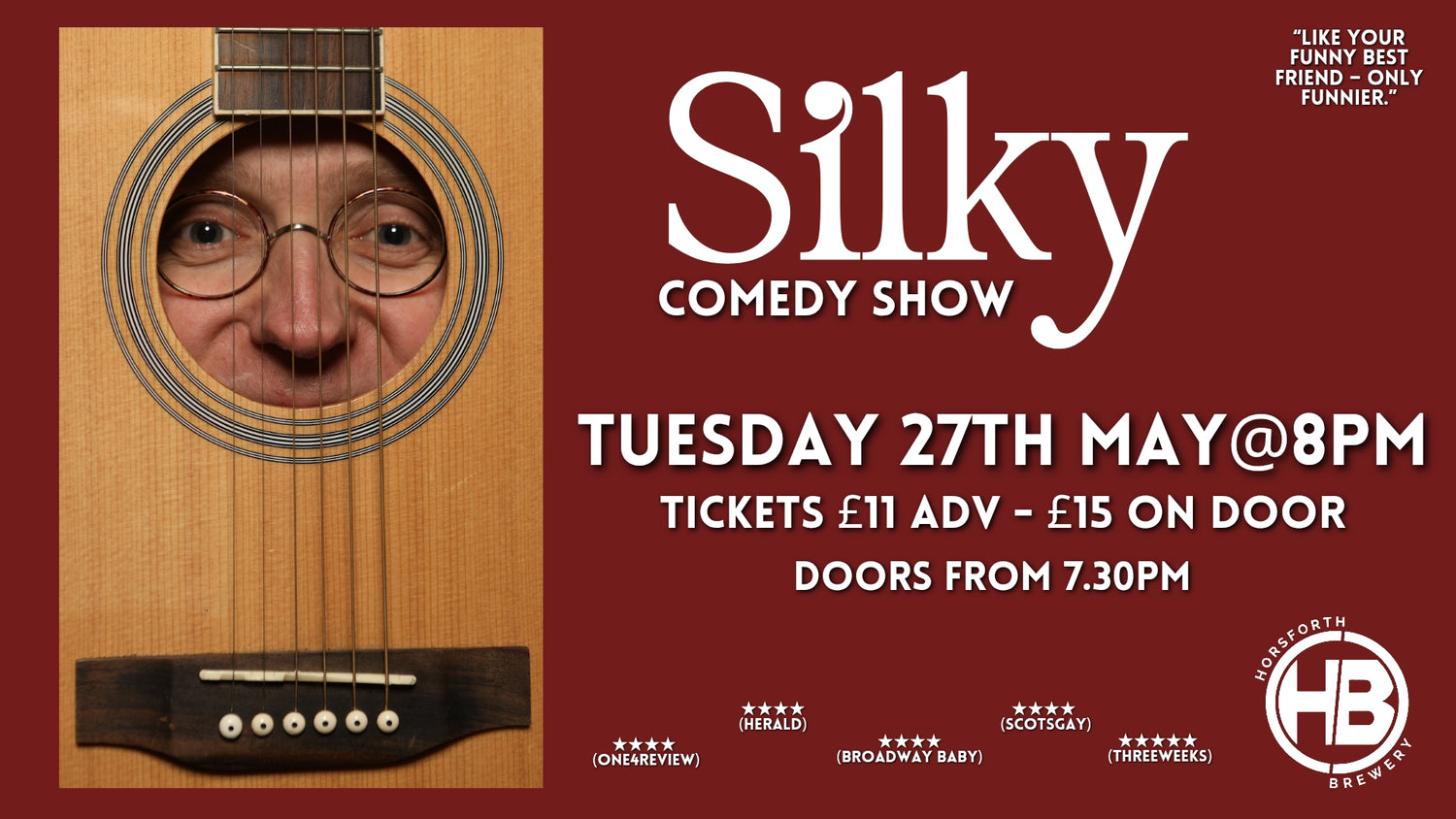 Silky Comedy Show 27th May 2025