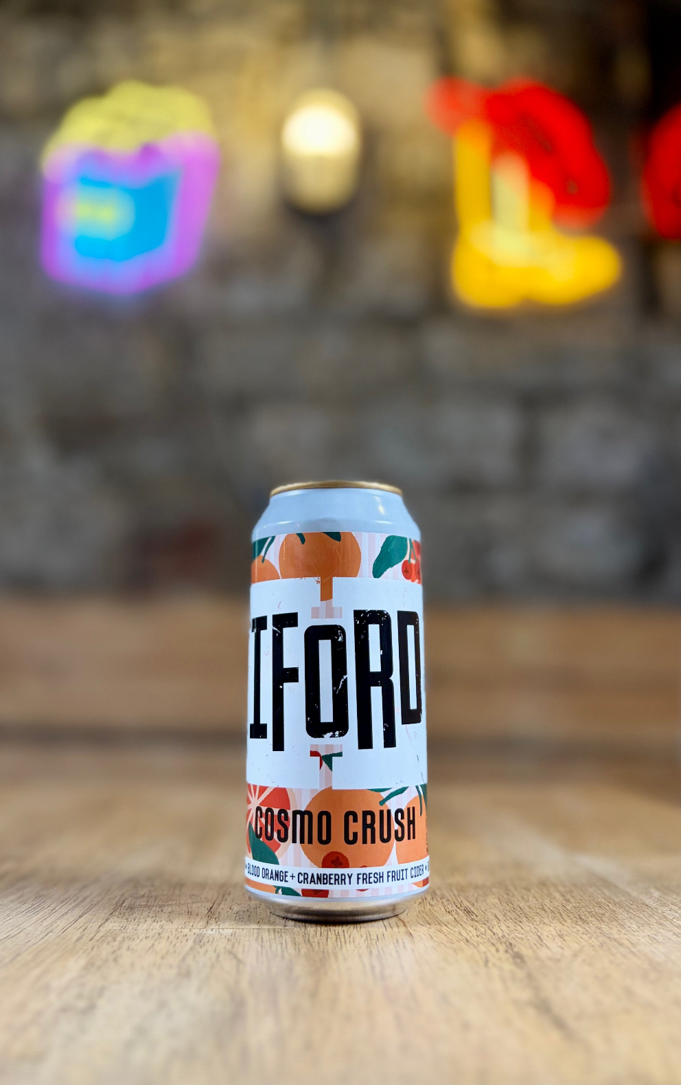 Cosmo Crush - 3.4% Cranberry & Blood Orange Cider - Iford Cider - 440ml can