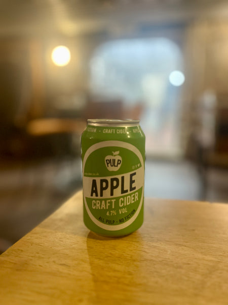Apple - 4% Craft Cider - Pulp - 330ml Can