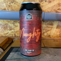 Naughty - 5.0% Sour Cherry IPA - Docks Beer - 440ml can