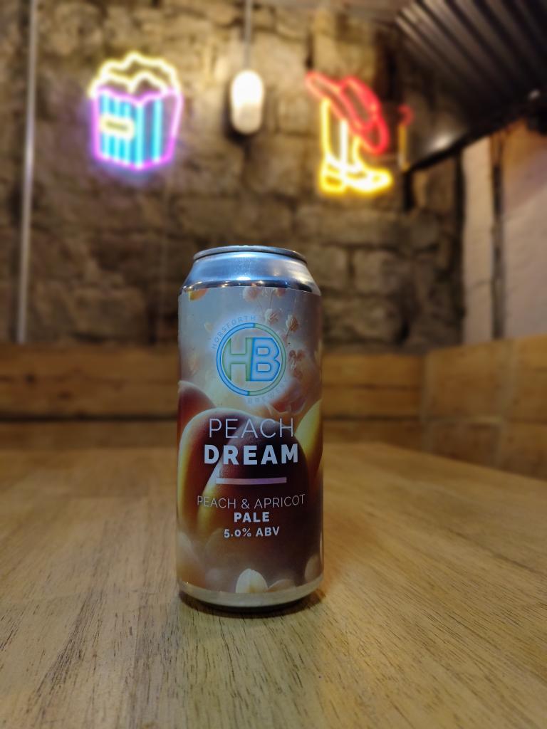 Peach Dream - 5% Peach & Apricot Pale - Horsforth Brewery - 440ml Can