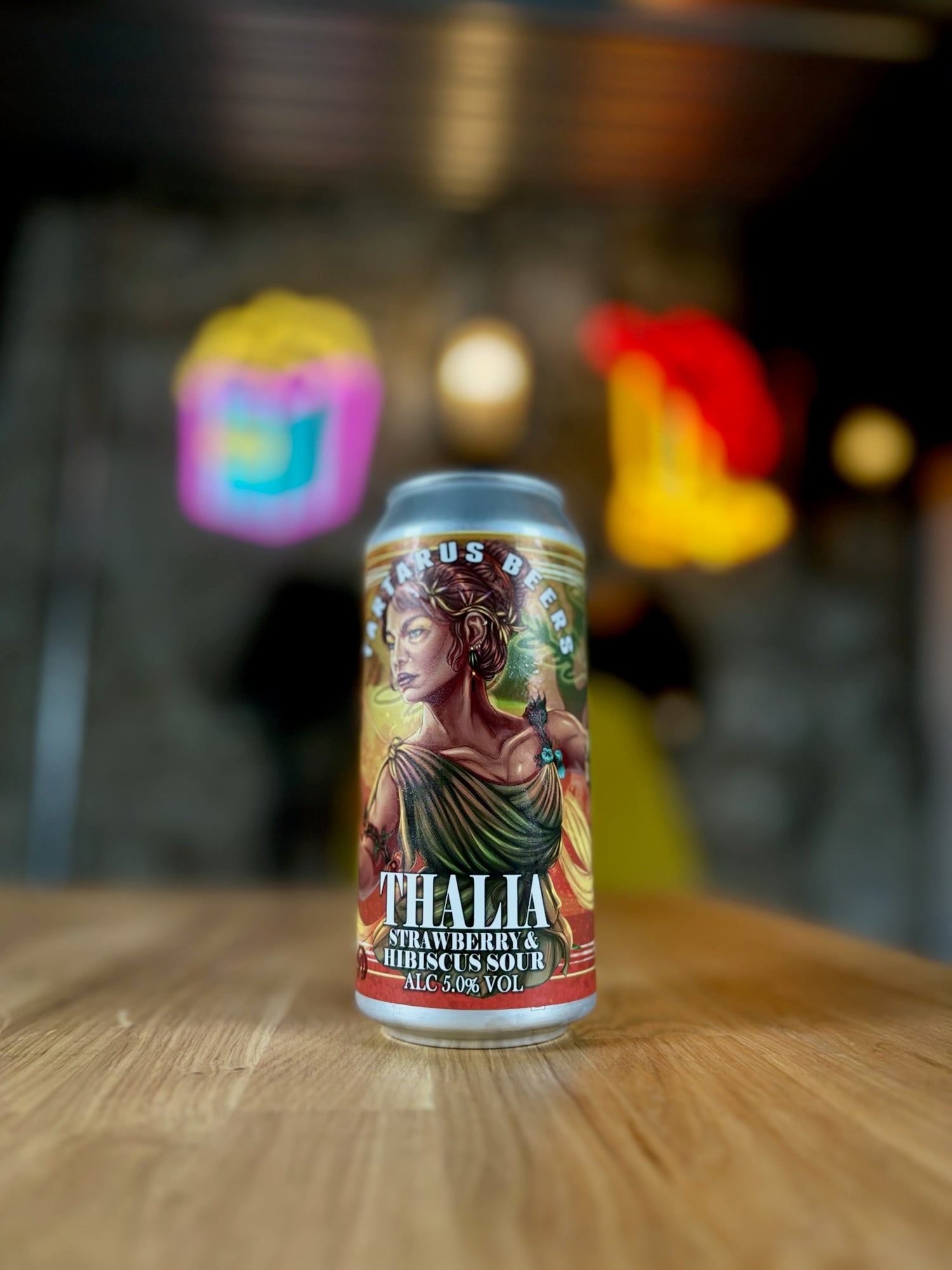 Thalia - 5.0% Strawberry & Hibiscus Sour - Tartarus - 440ml Can