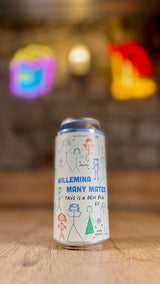 Willemina Many Mates, 5% DDH pale ale from Pretty Decent Beer Co in a 440ml can