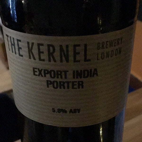 Export India Porter - 5.8% Porter - The Kernel - 500ml Bottle