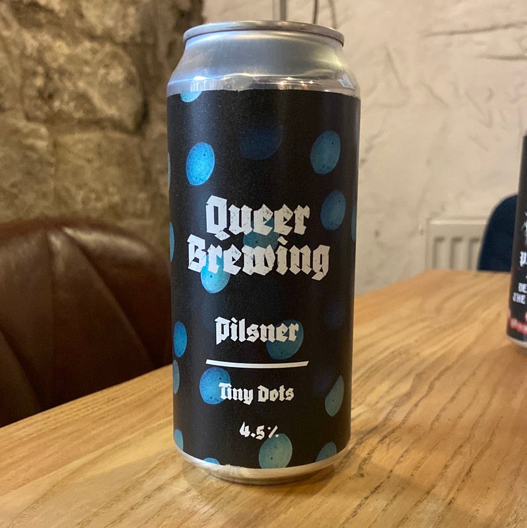 Tiny Dots - 4.5% Pilsner - Queer Brewing - 440ml Can