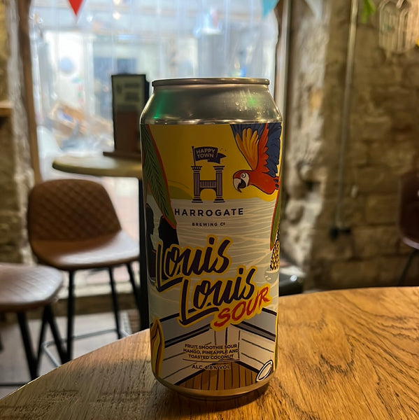 Louis Louis - 6% Tropical Stout - Harrogate Brewery - 440ml Can