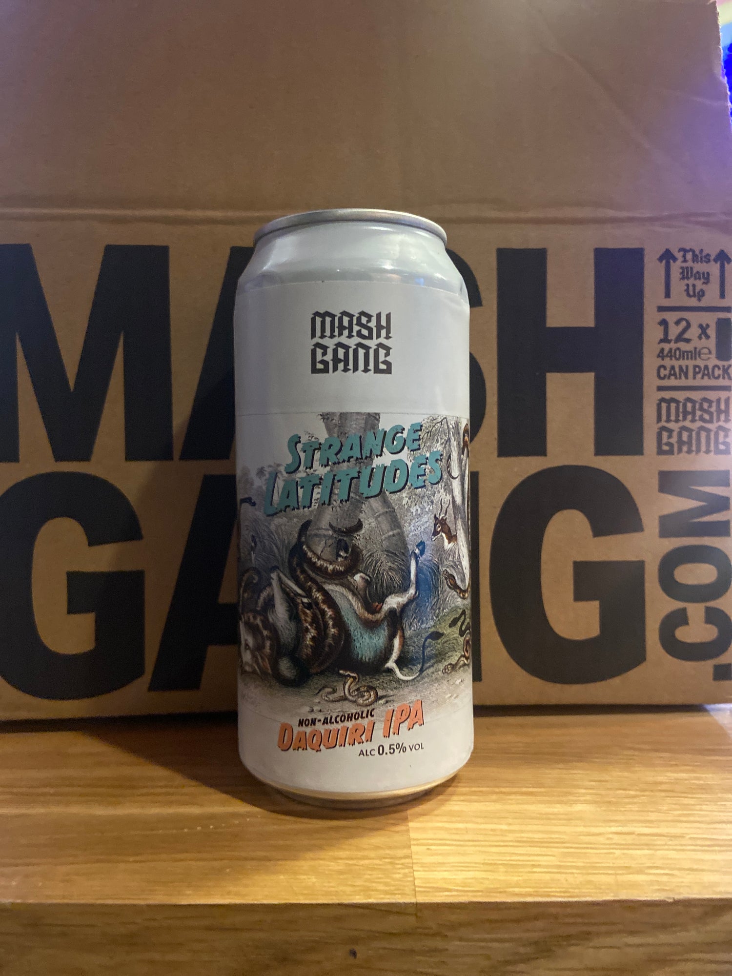 Strange Latitude - 0.5% Daquiri IPA - Mash Gang - 440ml can