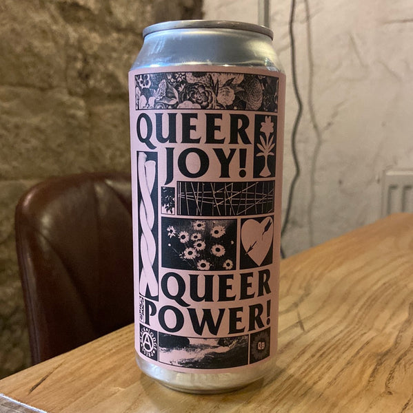 Queer Joy! Queer Power! - 6.4% Chocolate Birthday Stout - Queer Brewing - 440ml Can