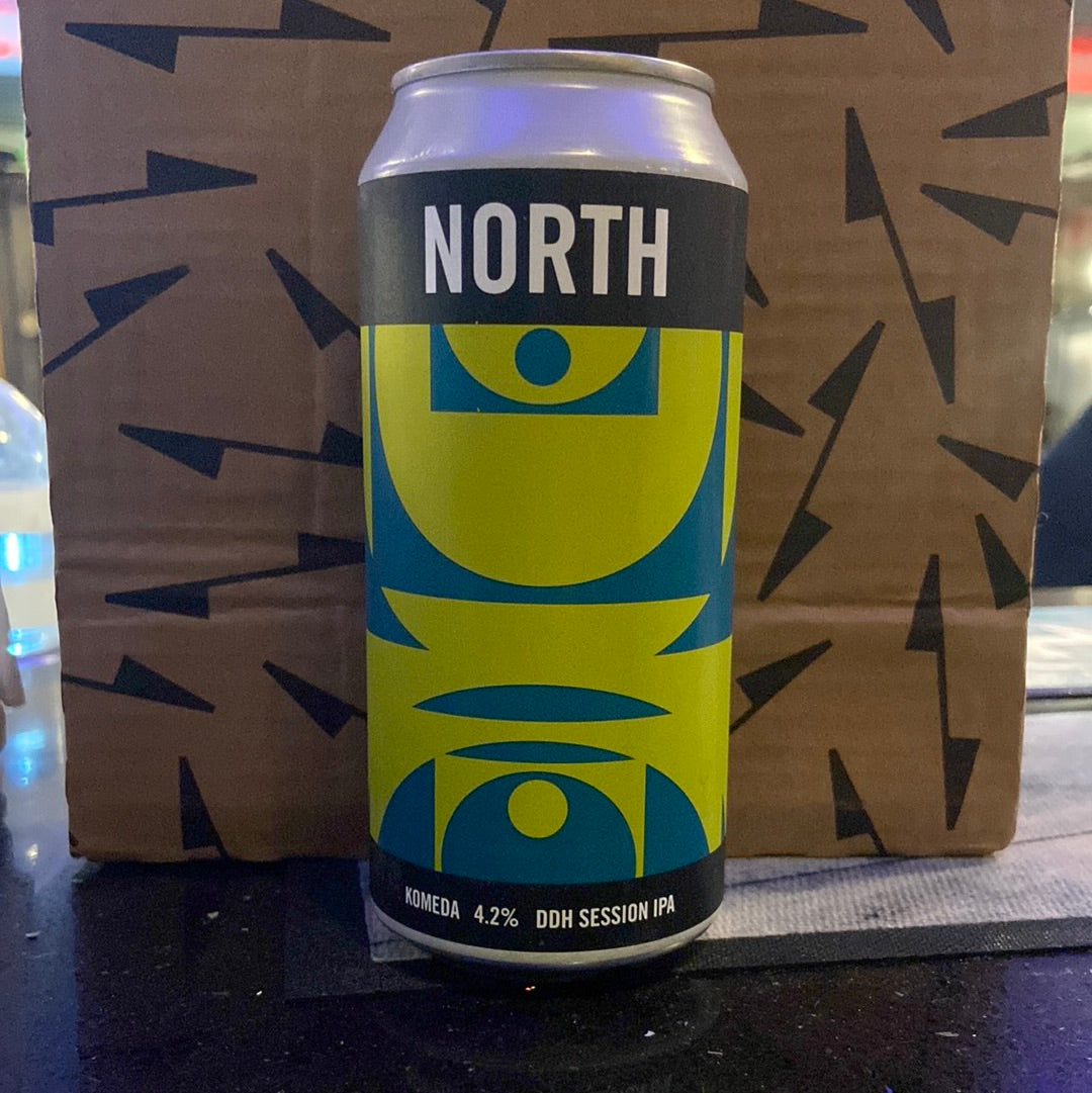 Komeda - 4.2% DDH Session IPA - North Brew - 440ml can