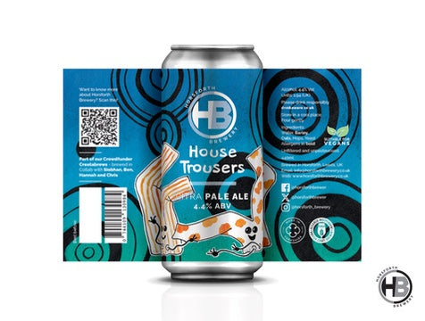 House Trousers - 4.4% Citra Pale Ale - Horsforth Brewery - 440ml Can