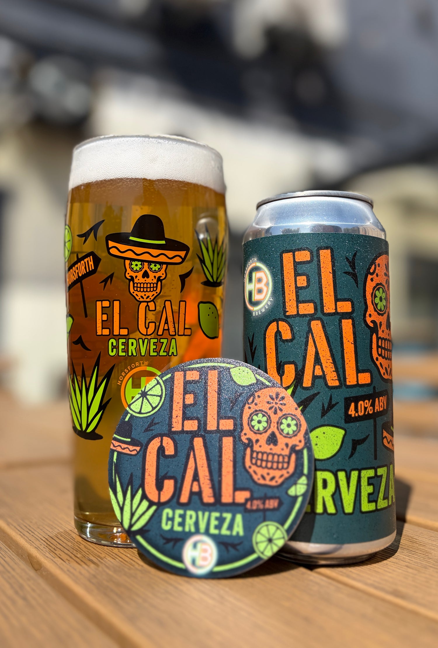 El Cal - 4% Cerveza - Horsforth Brewery - 440ml Can