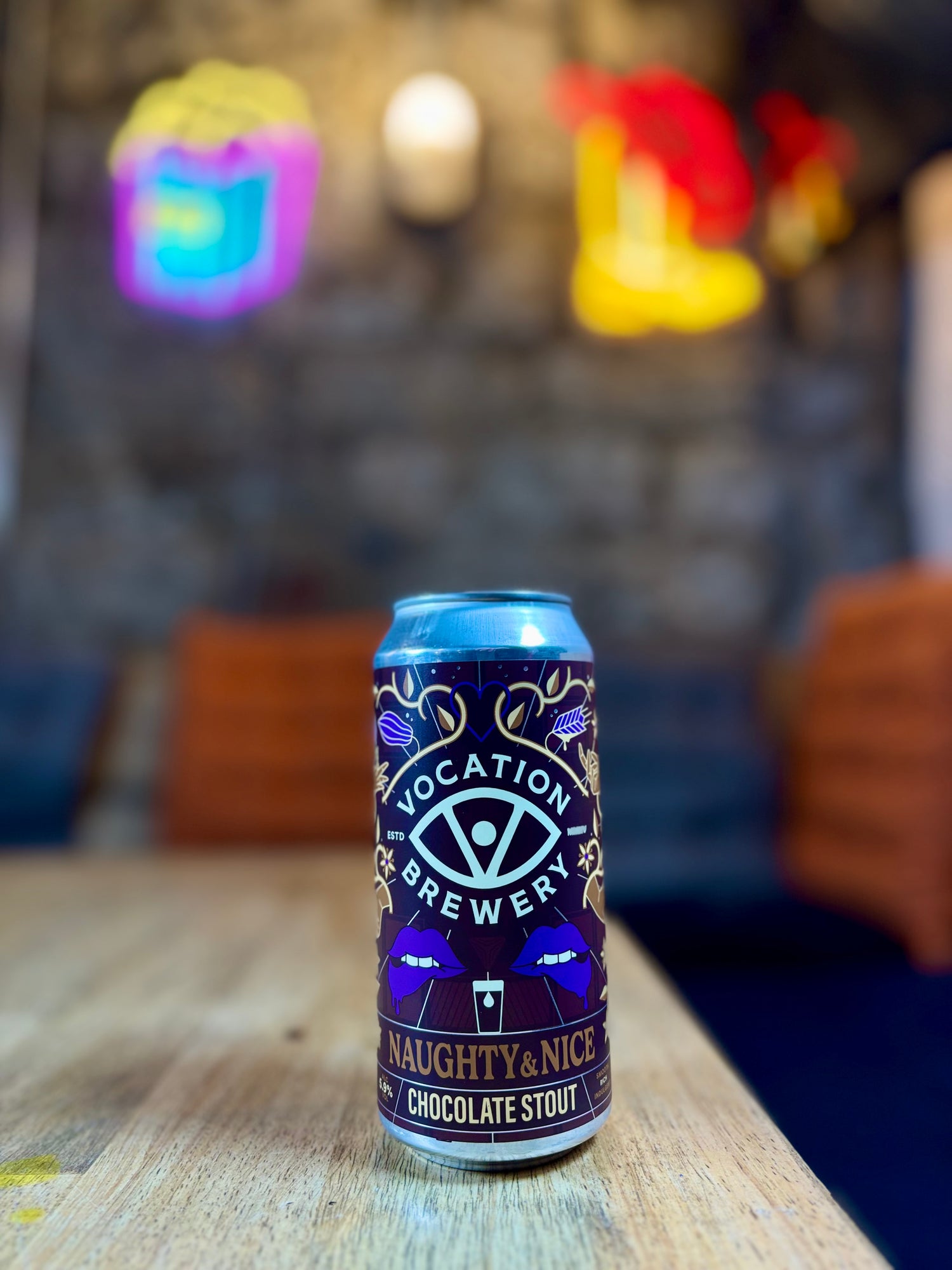 Naughty & Nice - 5.9% Chocolate Stout - Vocation - 440ml Can